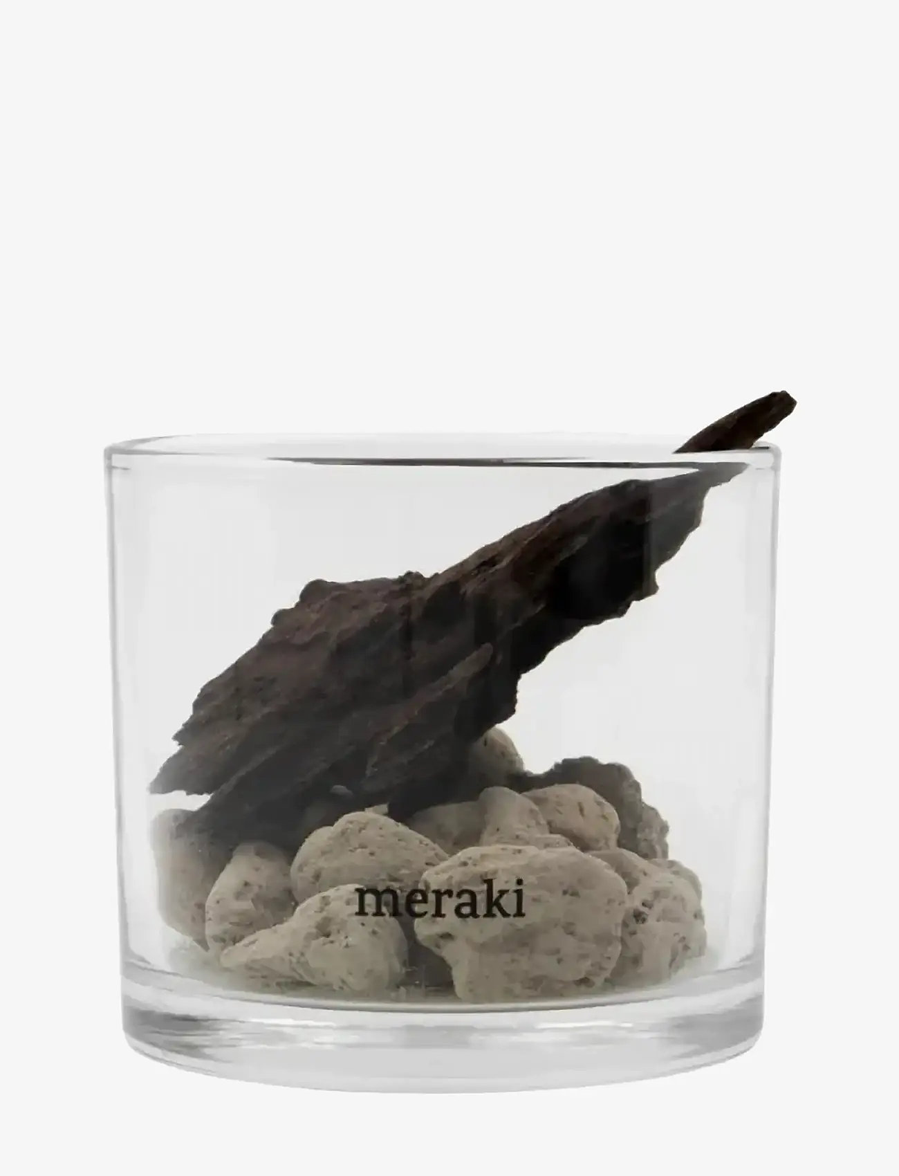 meraki - Diffuser, MKLavastone & wood, Black - doftpinnar - black - 1