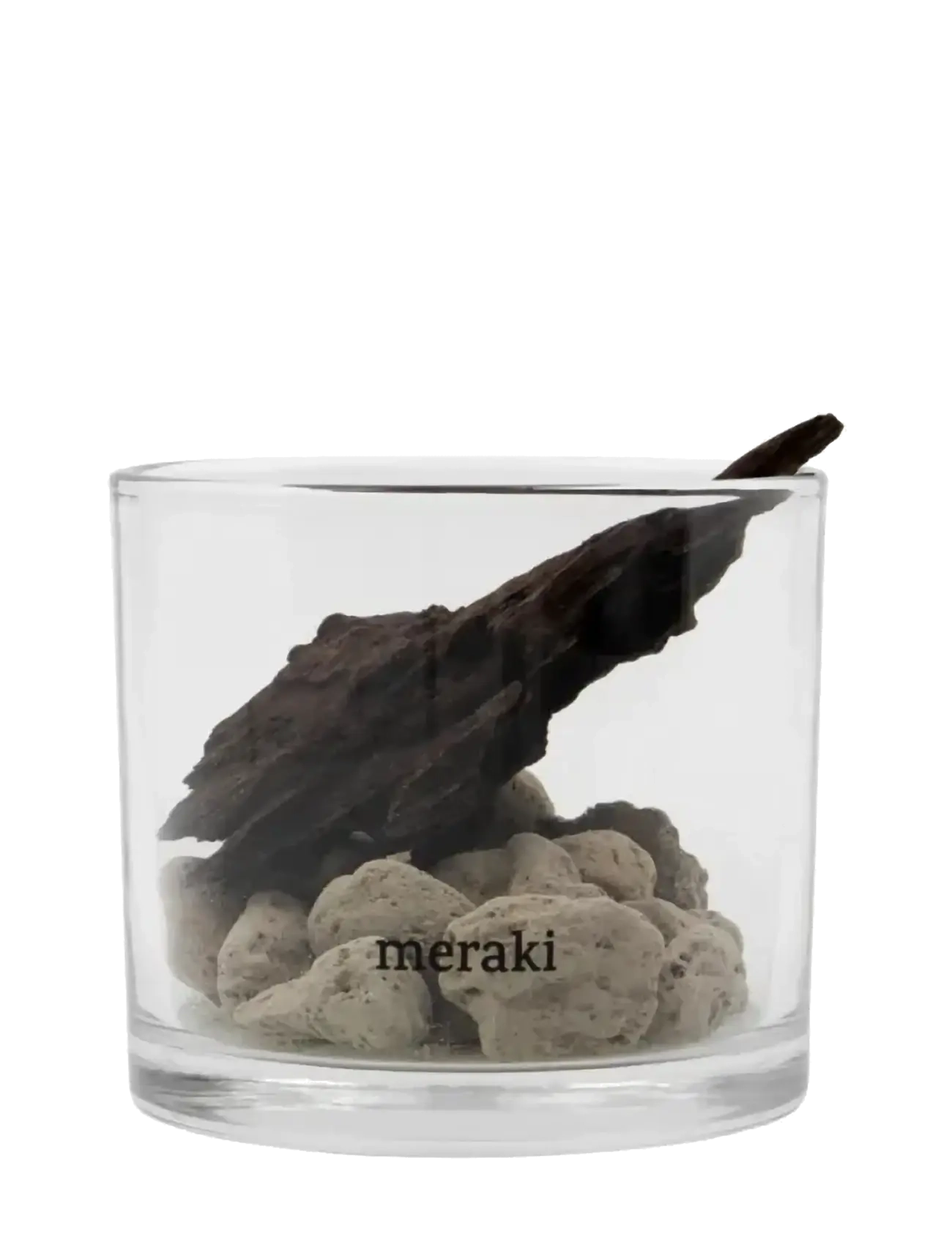 meraki Diffuser, MKLavastone & wood - Reed diffusers - BLACK / clear