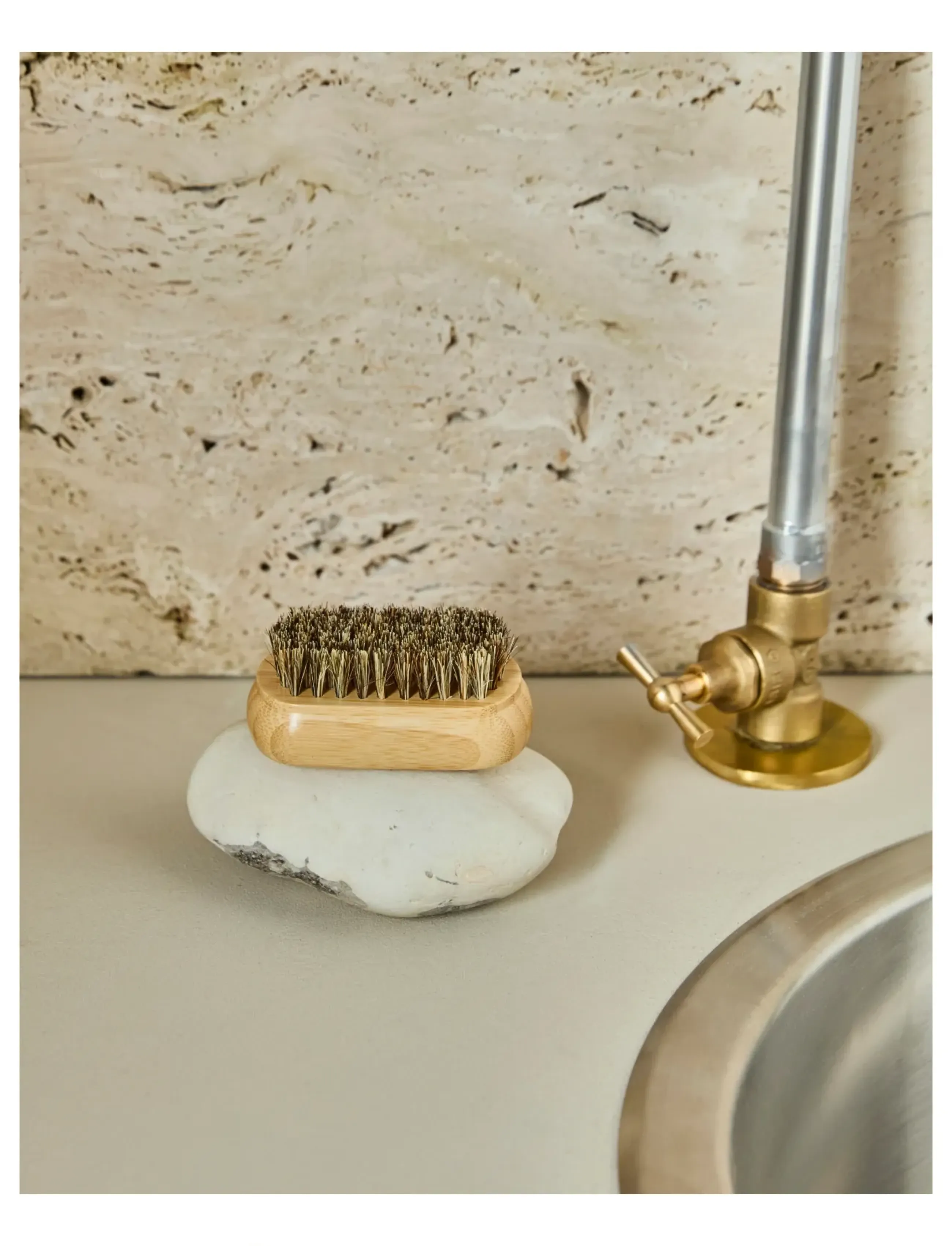 meraki Nail Brush, Mkbrush, Nature, One Size, Negle > Neglepleje, Dame