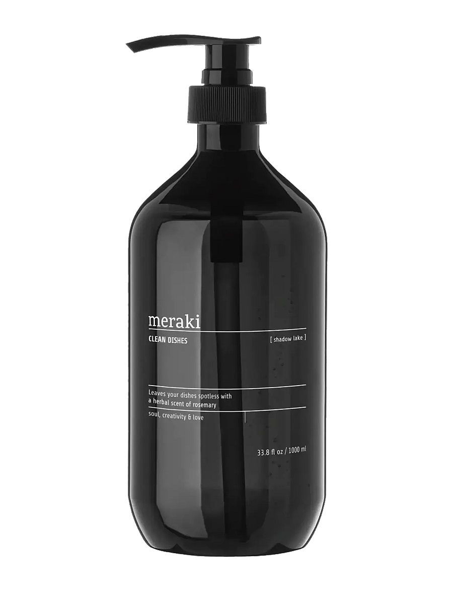 meraki - Dish wash, Shadow Lake, 1000 ml - trauku mazgāšanas līdzekļi - black - 1