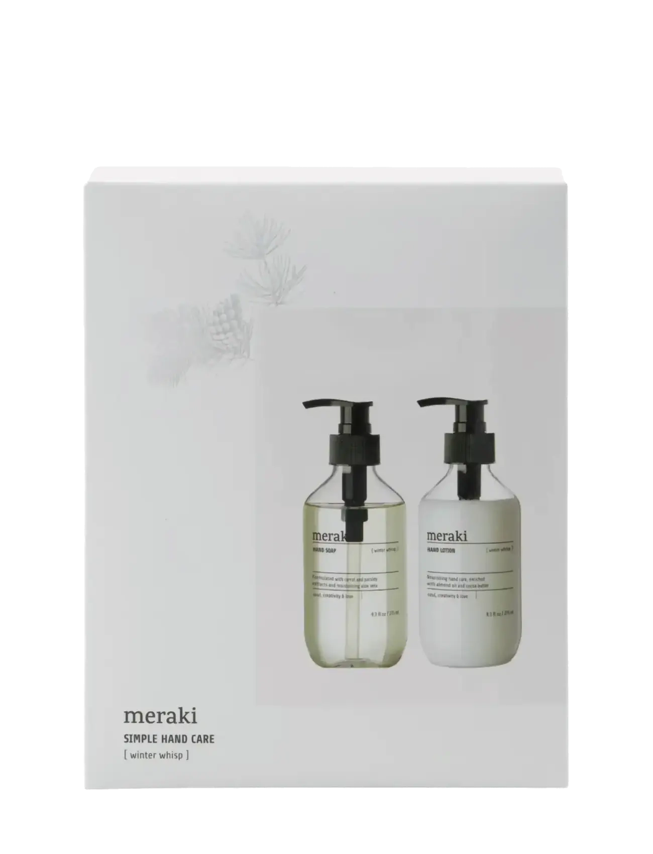 meraki Gift boxCH, Winter Whisp Hand Soap - Hudvård - WHITE / white