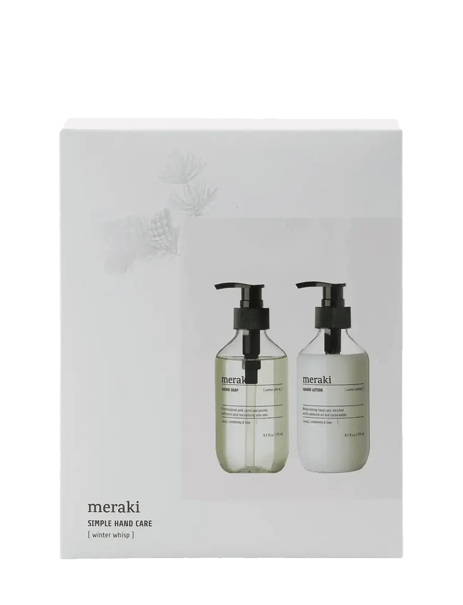meraki - Gift boxCH, Winter Whisp Hand Soap - giftset - white - 1