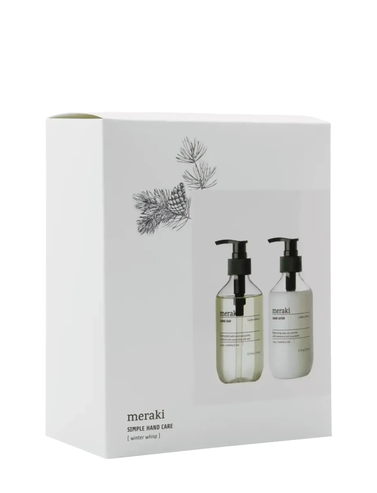 meraki - Gift boxCH, Winter Whisp Hand Soap - gåvoset - white - 2