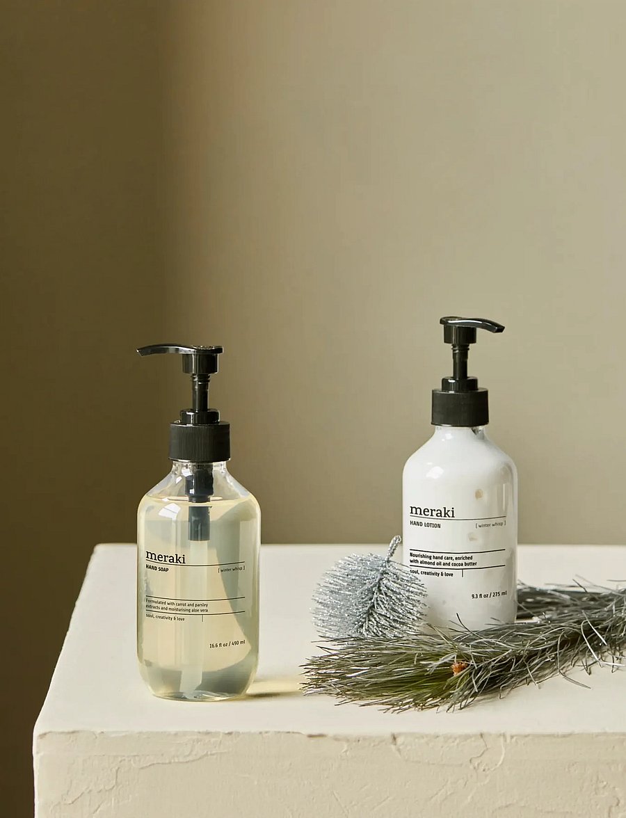 meraki - Gift boxCH, Winter Whisp Hand Soap - giftset - white - 0