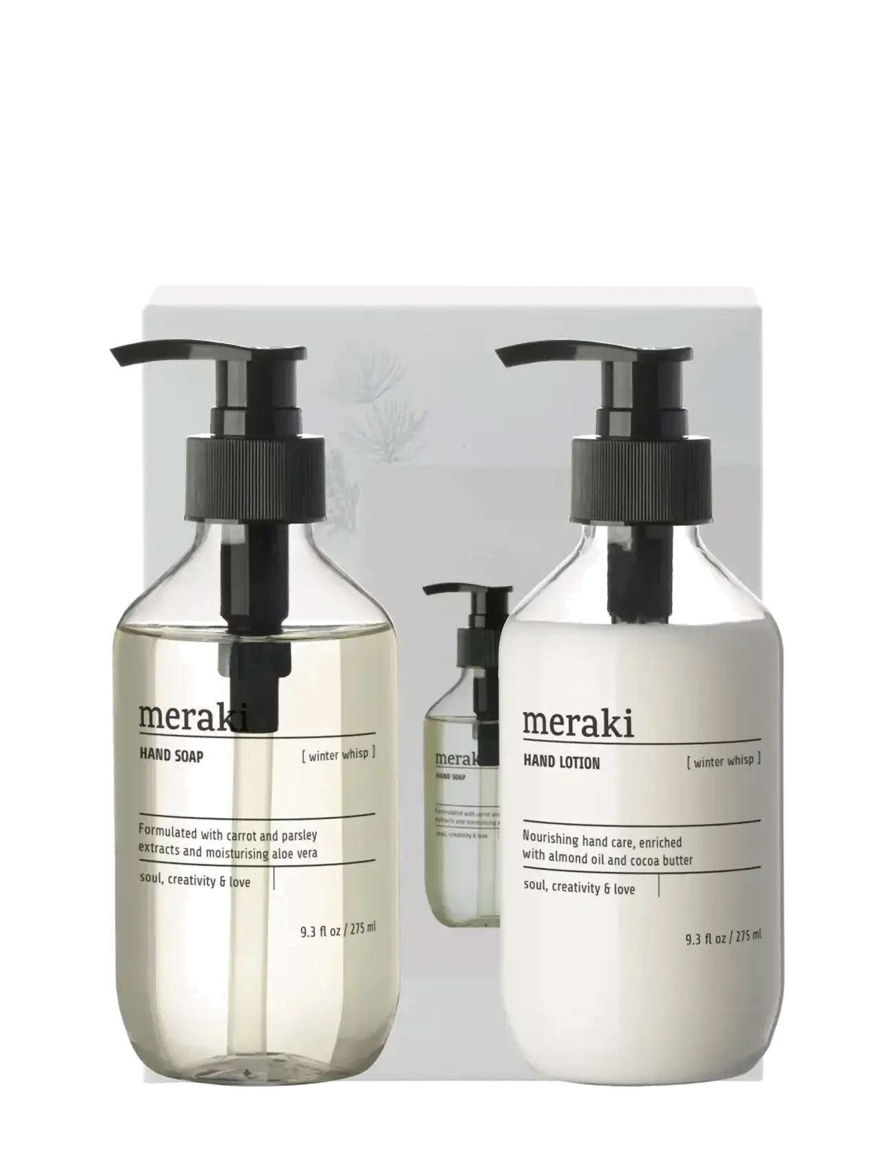 meraki - Gift boxCH, Winter Whisp Hand Soap - gåvoset - white - 3