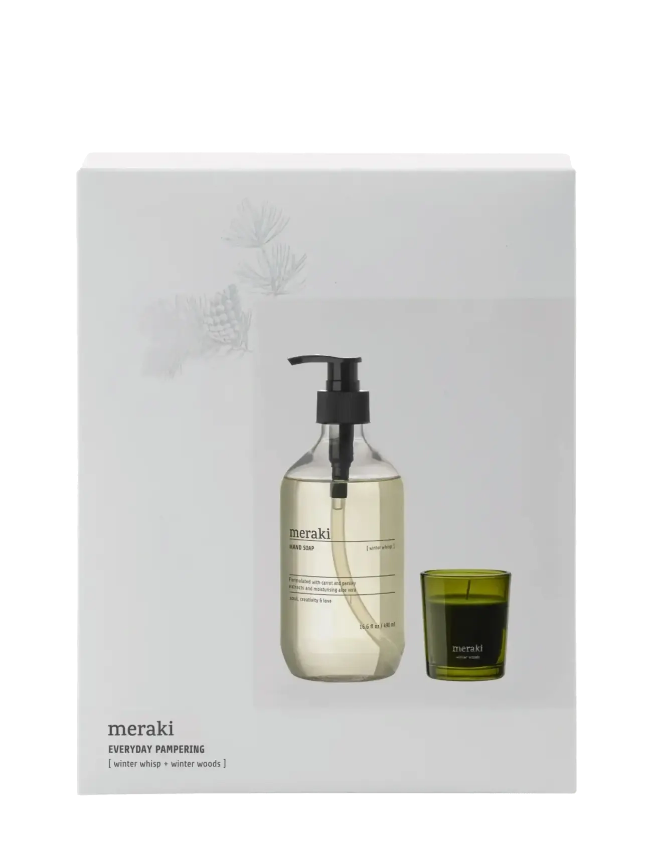 meraki Gift boxCH, Winter Whisp Hand Soap - Kroppsvårdsset - WHITE / white