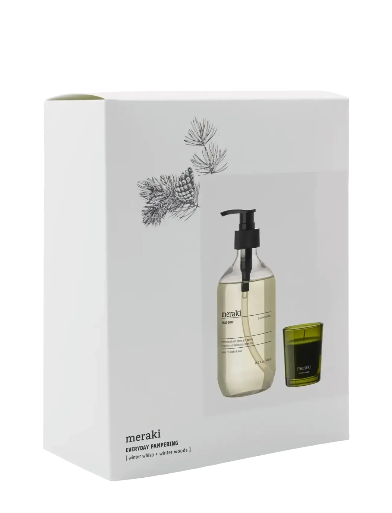 meraki - Gift boxCH, Winter Whisp Hand Soap - gåvoset - white - 2