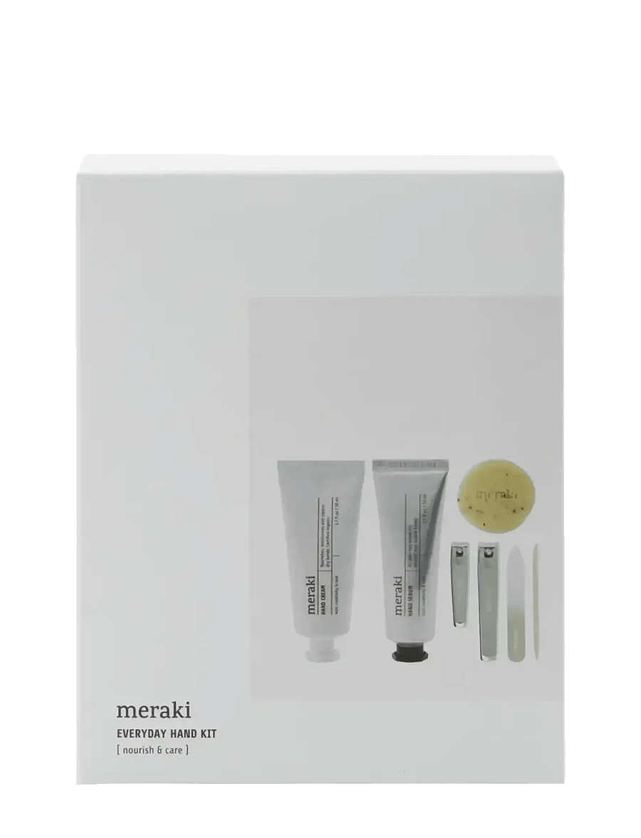 meraki - Gift box, Hand Cream + Hand Serum + - miehille - white - 1