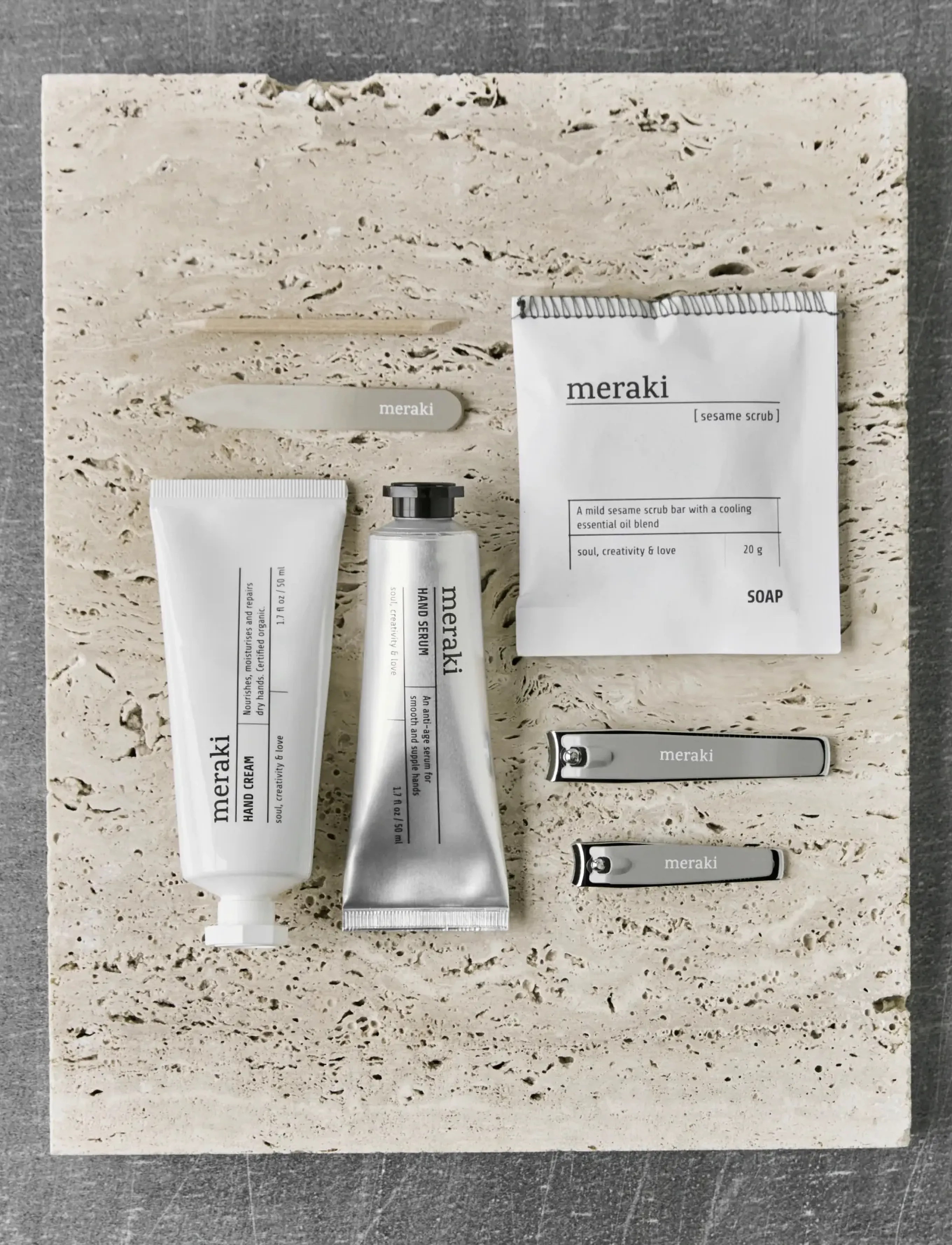 meraki Gift Box, Hand Cream + Hand Serum +, One Size, White, Håndpleje > Håndcreme, Dame