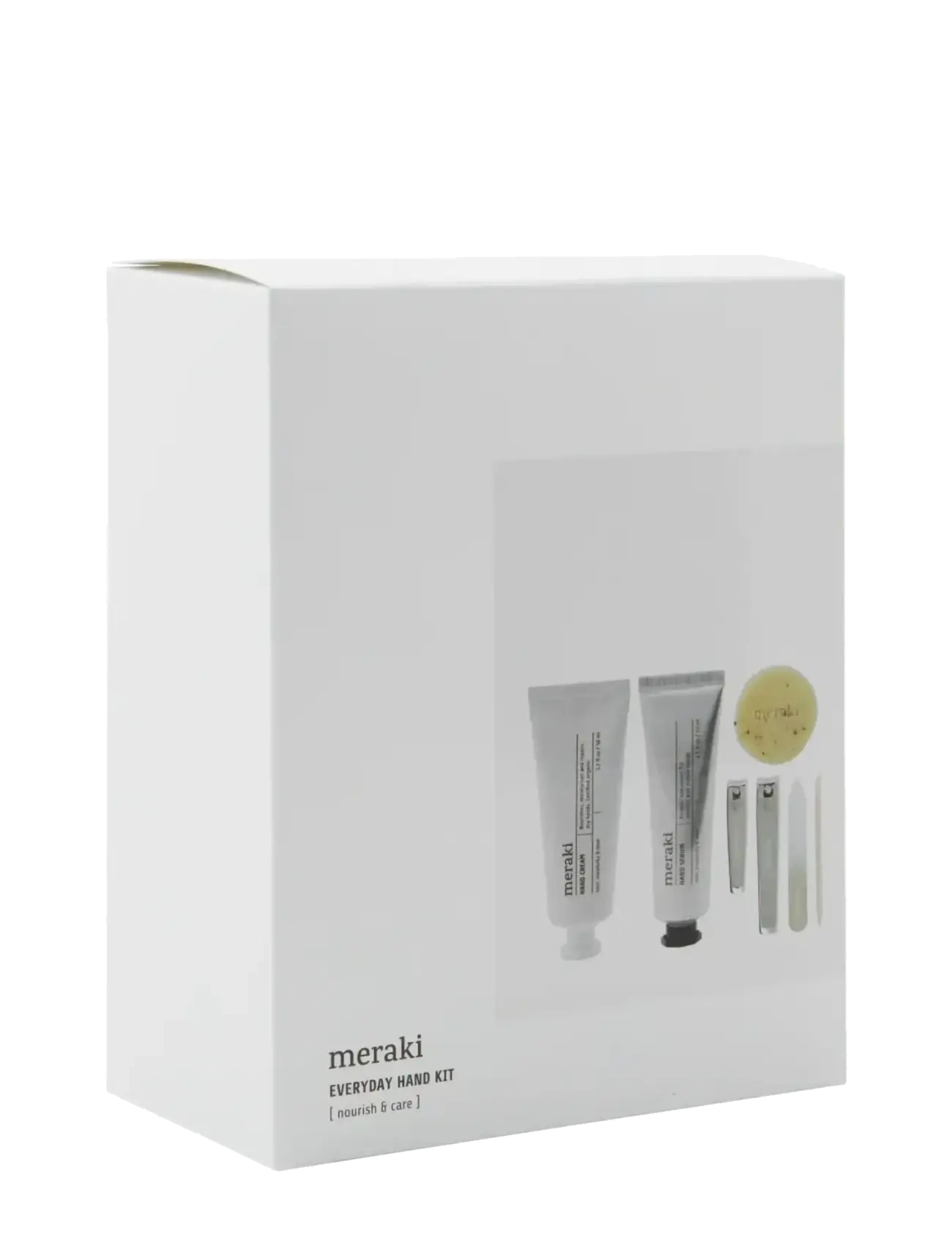meraki - Gift box, Hand Cream + Hand Serum + - til ham - white - 3