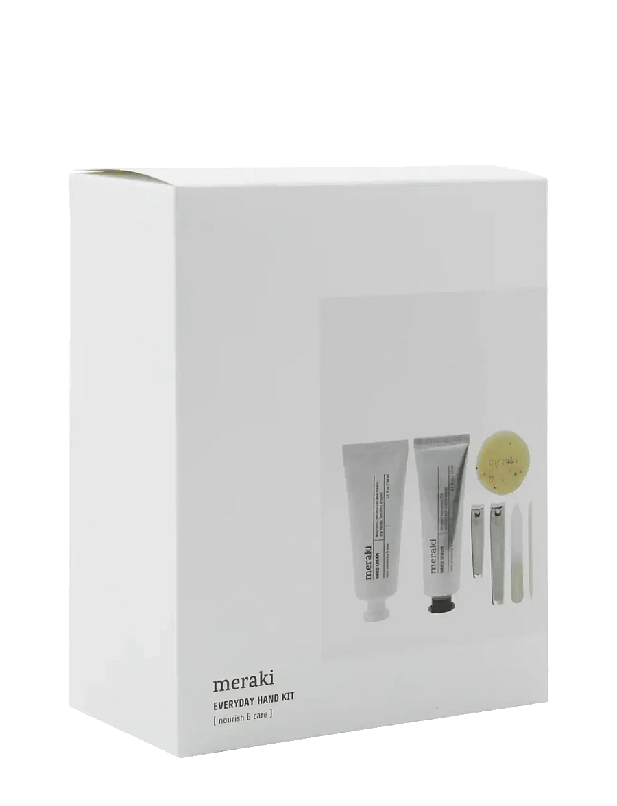 meraki - Gift box, Hand Cream + Hand Serum + - miehille - white - 3