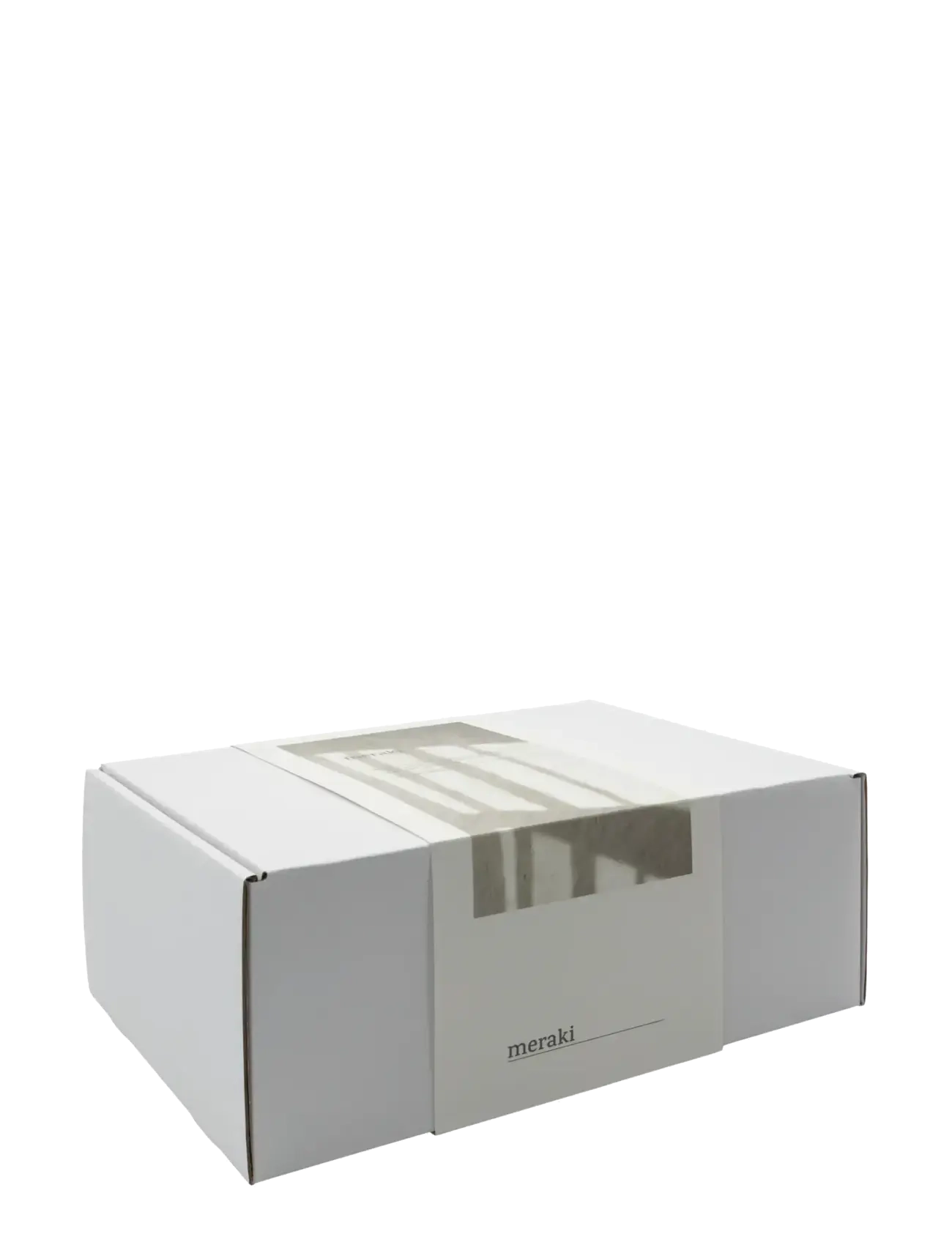 meraki - Gift box, Dark Grey Holder + Nature - til ham - grey - 2