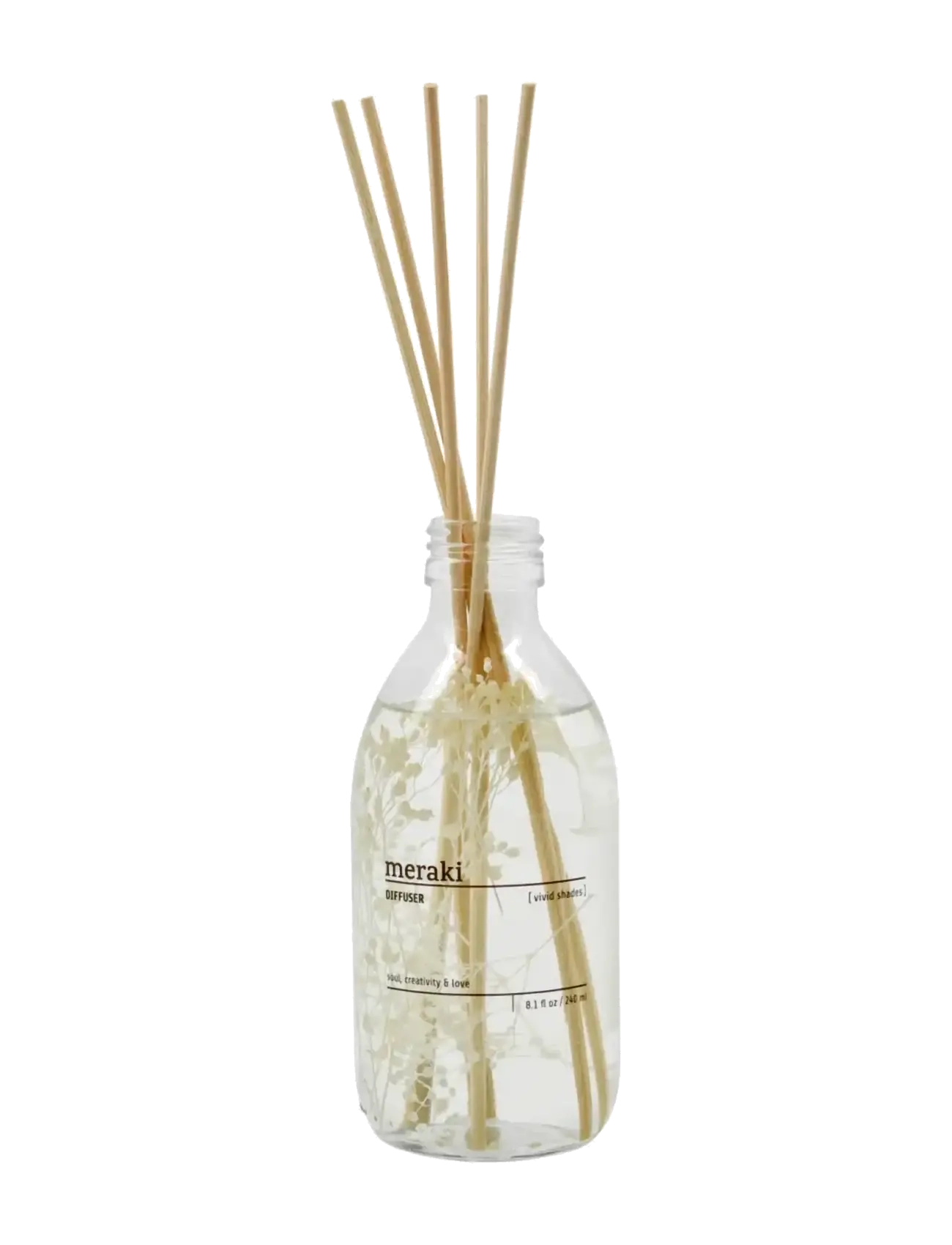 meraki Diffuser, Vivid Shades, 240 ml - Nyheder - CLEAR / undefined