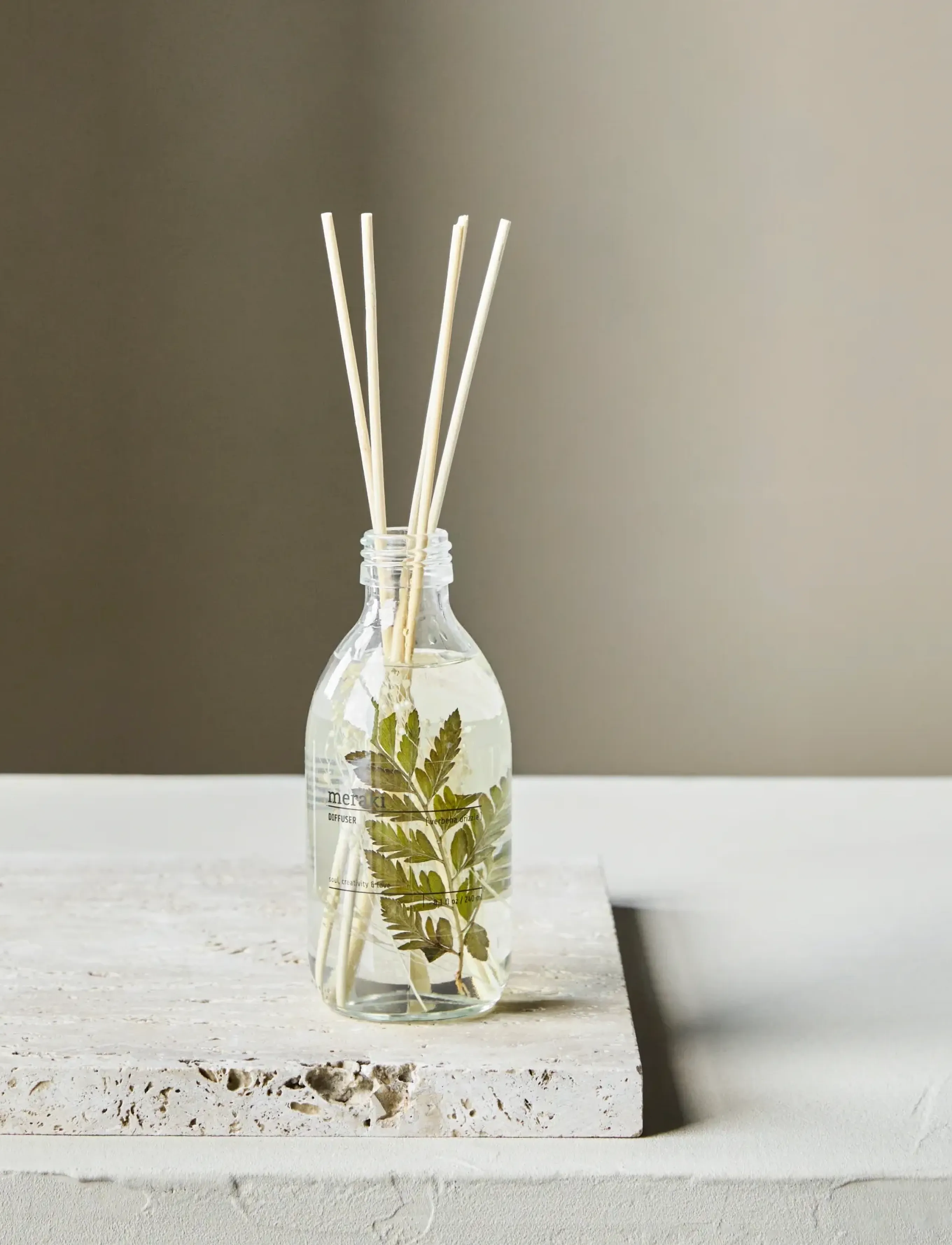 meraki Diffuser, Verbena Drizzle, 240 ml, One Size, Nude, Hjem > Duftspredere, Dame
