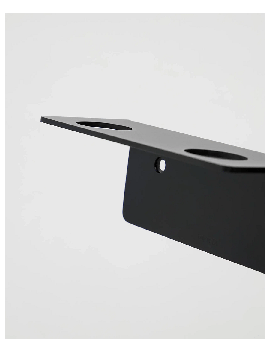 meraki - Bottle hanger 2 holes, MK, Black - galgar - black - 2