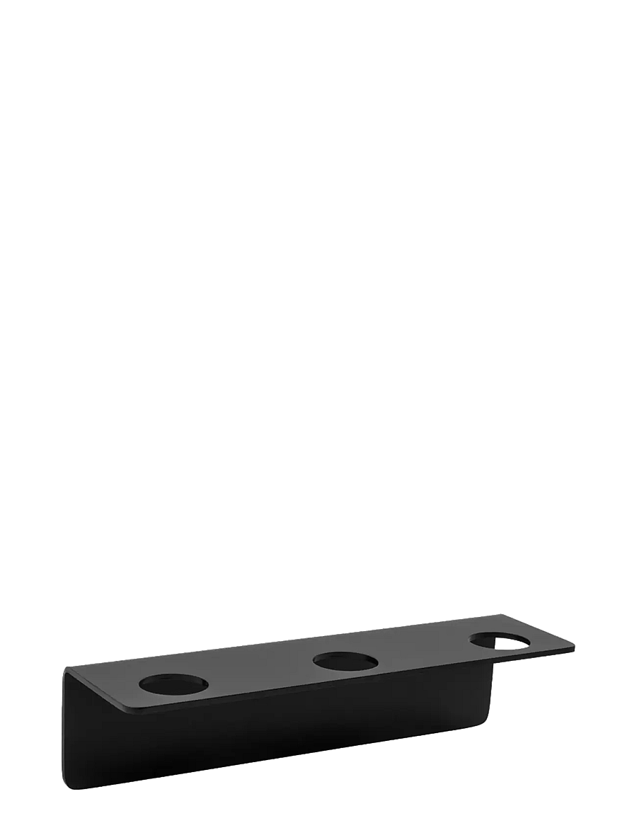 meraki - Bottle hanger 3 holes, MK, Black - riiulid - black - 1
