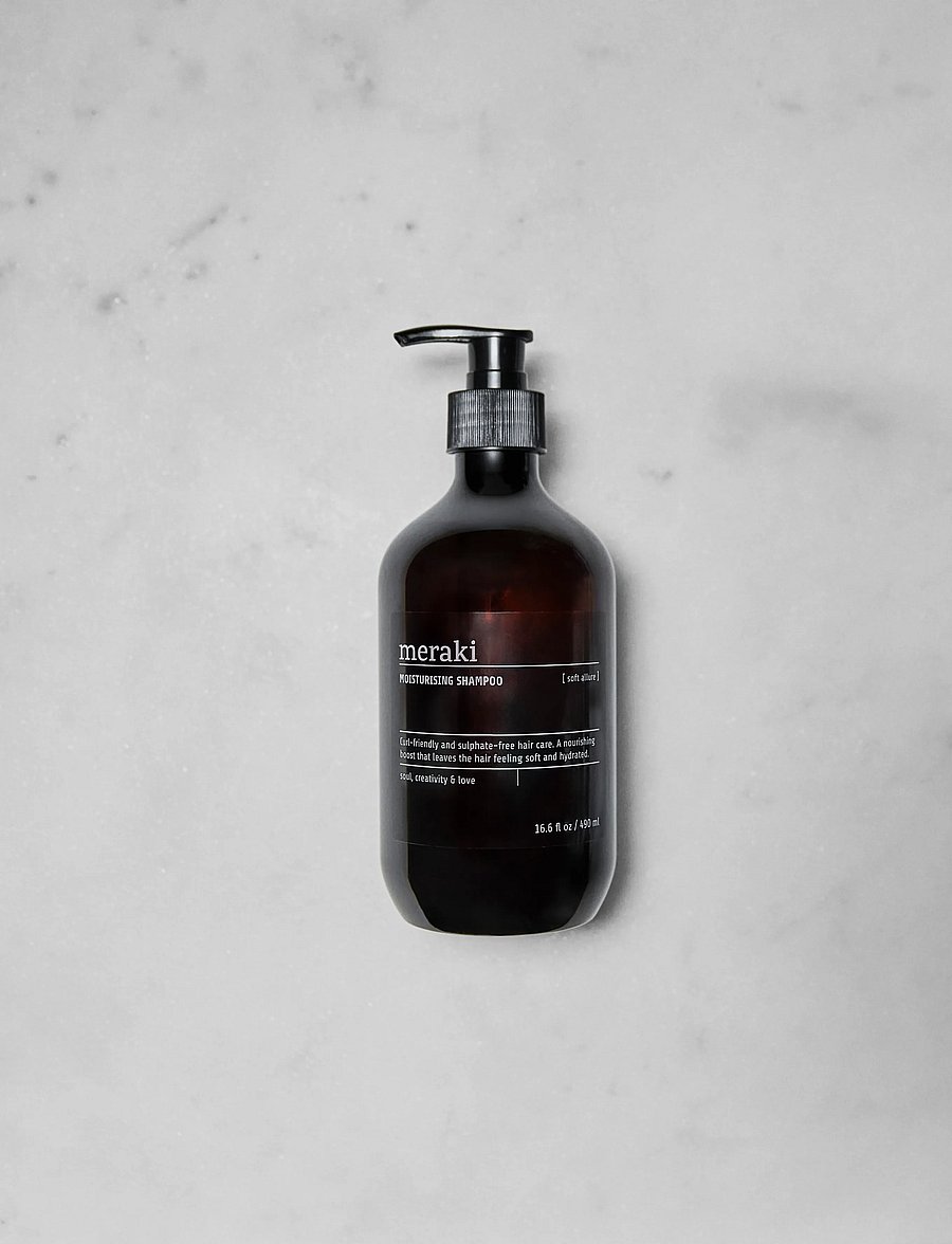 meraki - Moisturising shampoo, Soft Allure, 490 ml - Šampoon - brown - 0