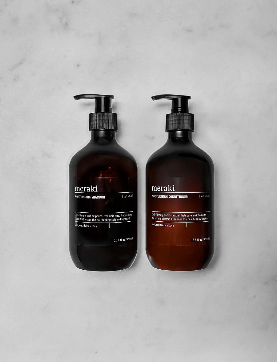 meraki - Moisturising conditioner, Soft Allure, 490 ml - palsam - brown - 2