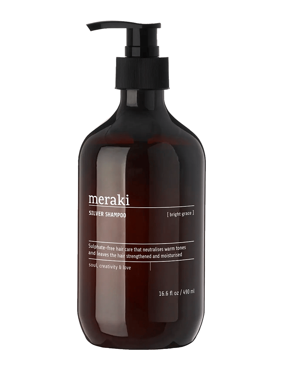 meraki - Silver shampoo, Bright Grace, 490 ml - hõbešampoon - brown - 1