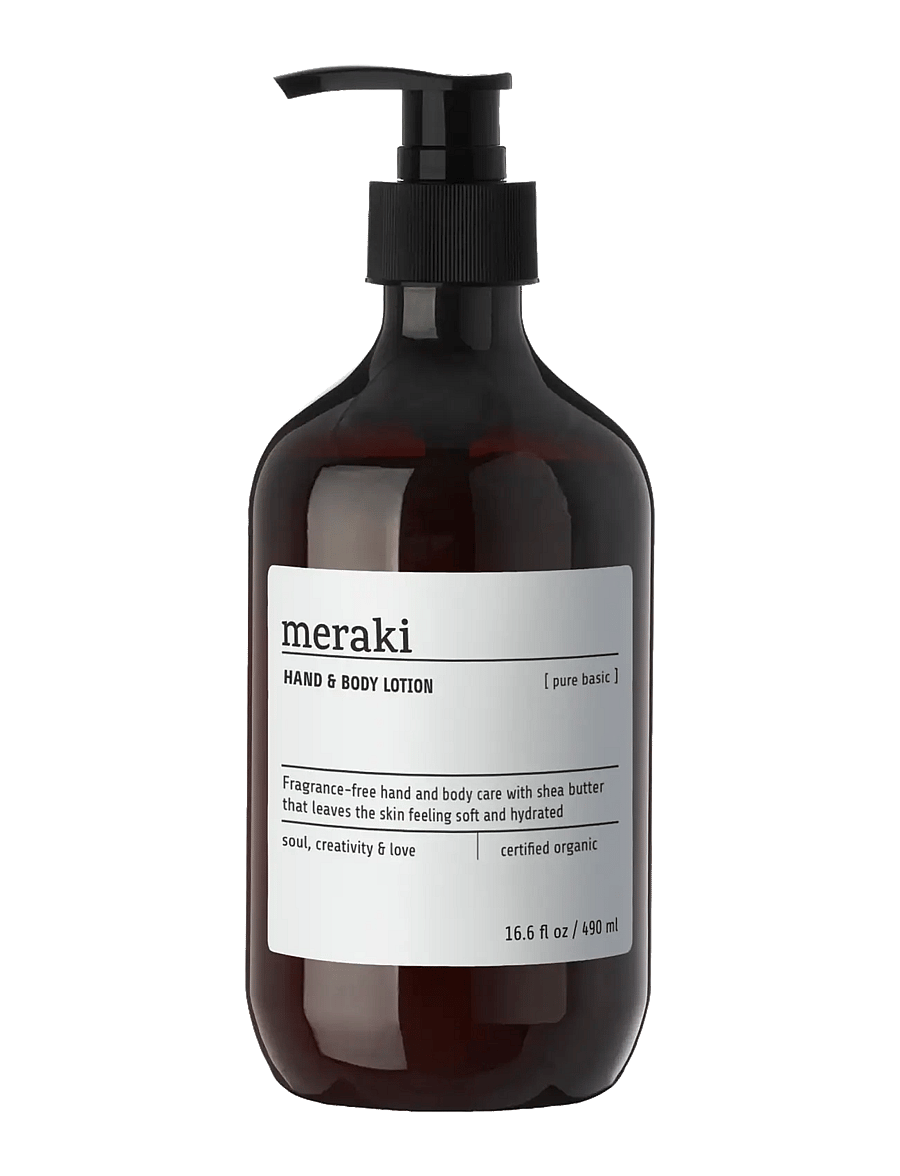 meraki - Hand & body lotion, Pure Basic, 490 ml - kreemid - brown - 1