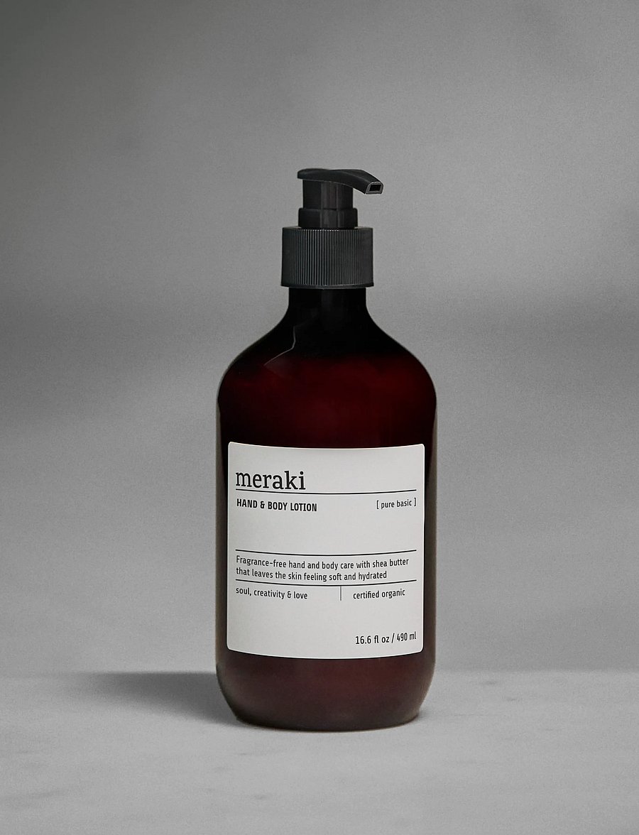 meraki - Hand & body lotion, Pure Basic, 490 ml - kreemid - brown - 0