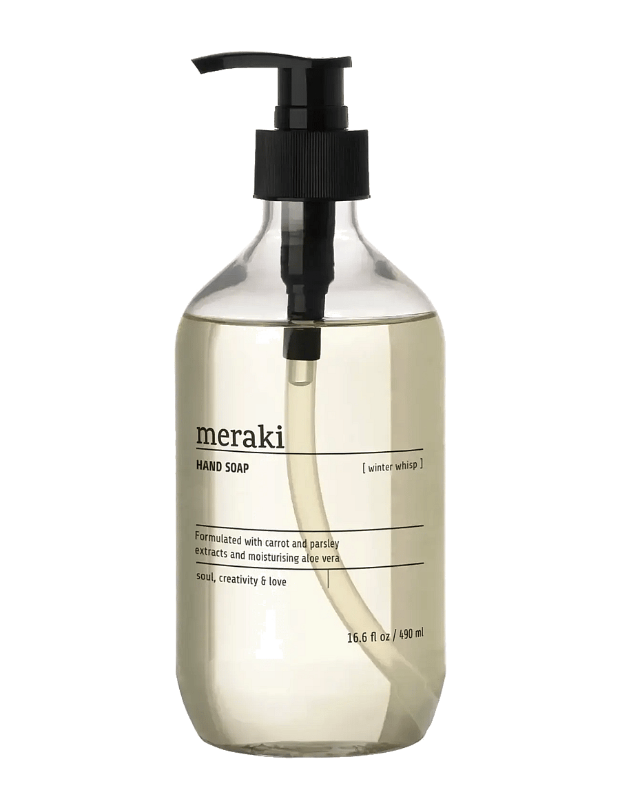 meraki - Hand soapCH, Winter Whisp, 490 ml - vedelseebid - clear - 1