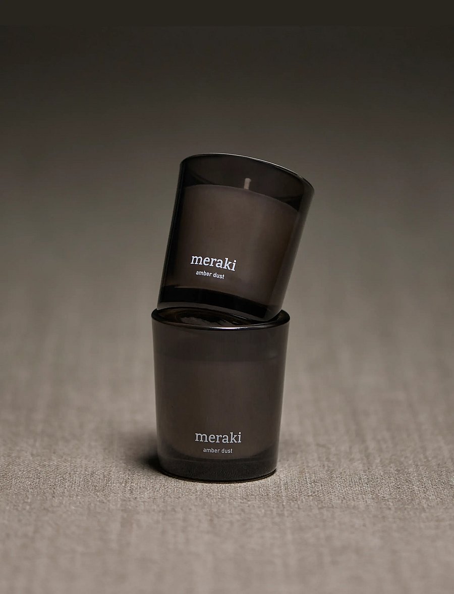 meraki - Scented candle, Amber Dust, 60|60 g|g - brown - 0