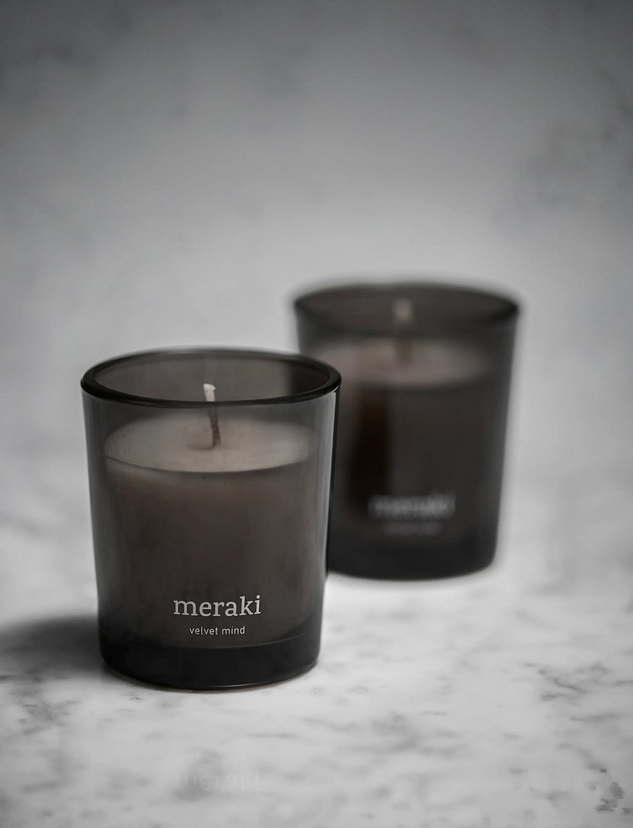 meraki - Scented candle, Velvet Mind, 60|60 g|g - brown - 0