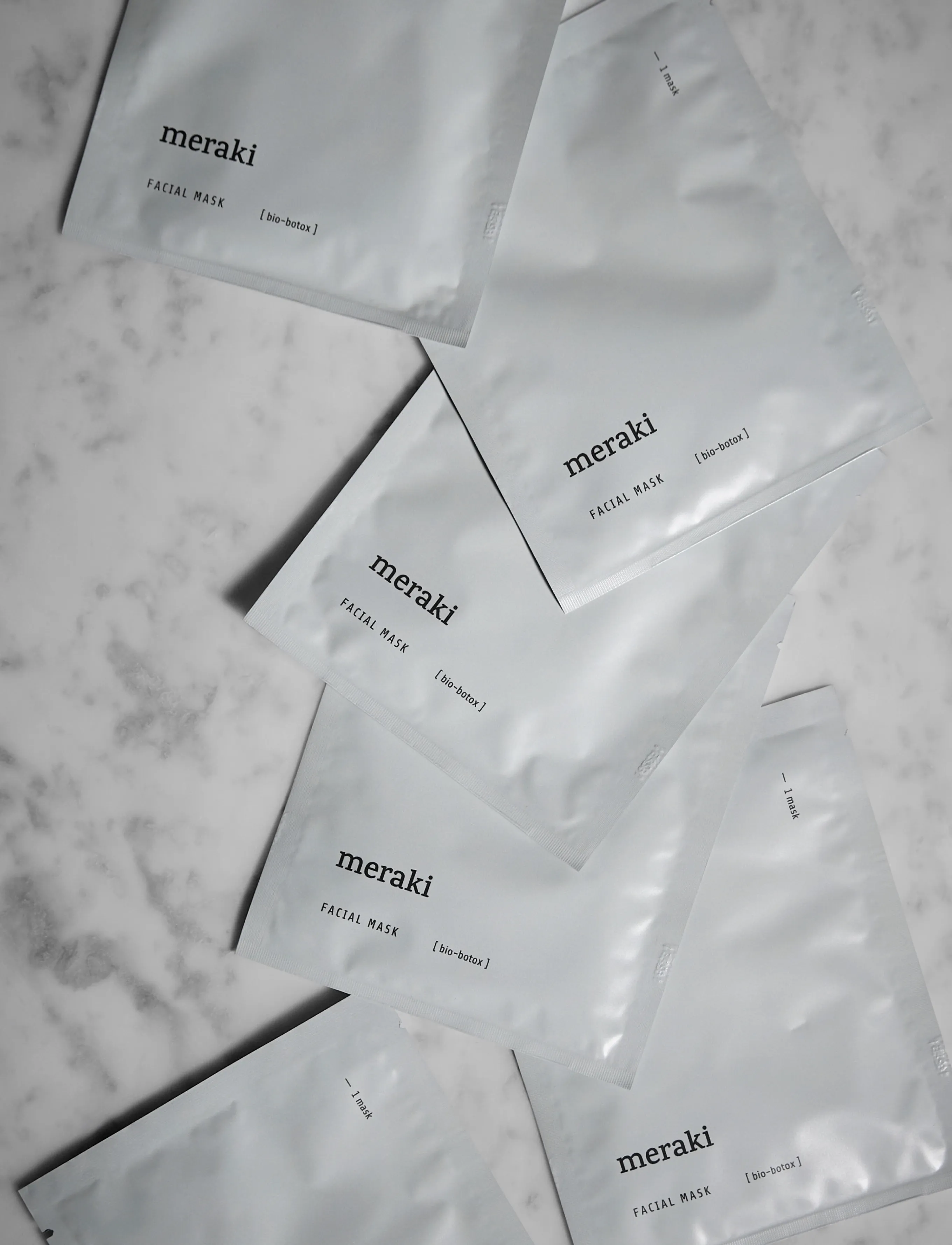 meraki - Face mask, Bio-Botox, 22 ml - sheet masks - white - 3