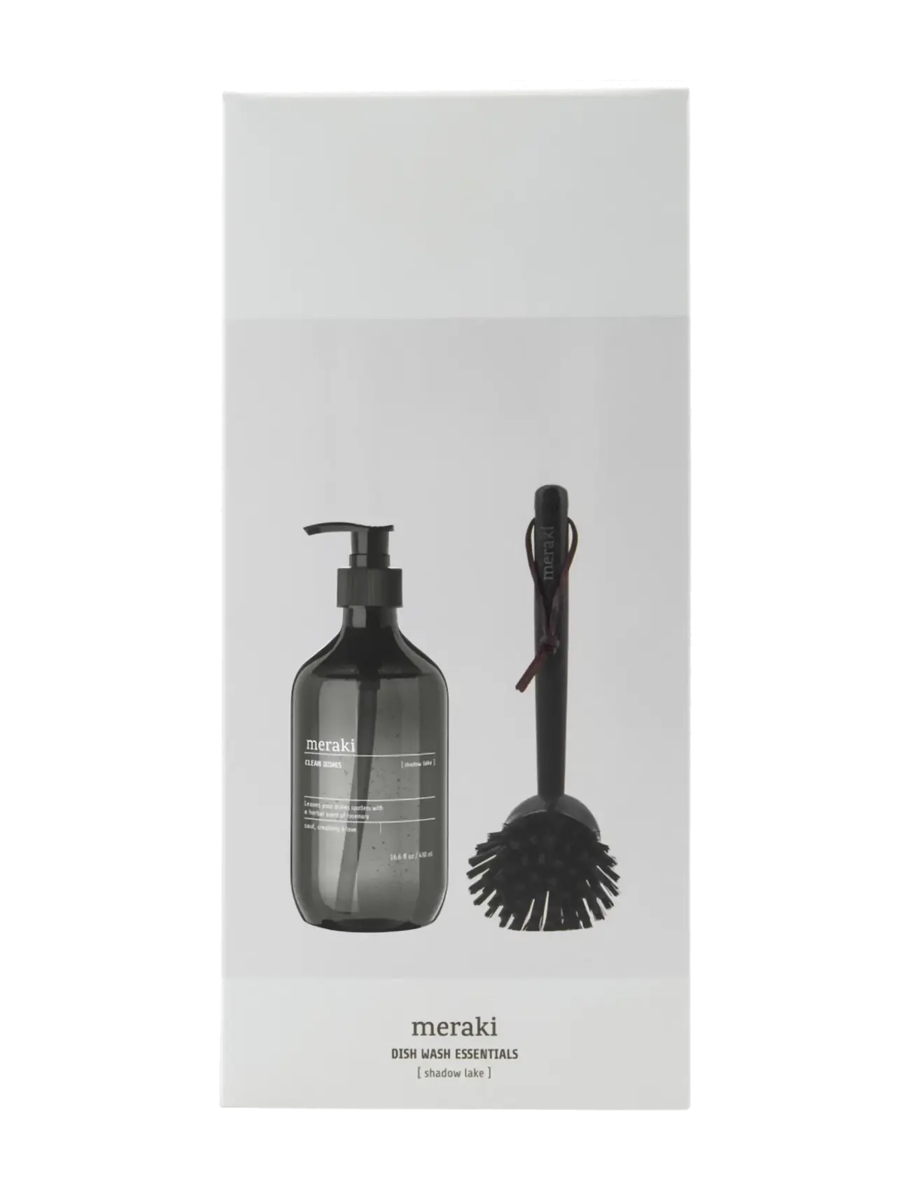 meraki Gift box, Shadow Lake, Dish Wash Essentials, 490 ml - Nordiska märken - WHITE / black