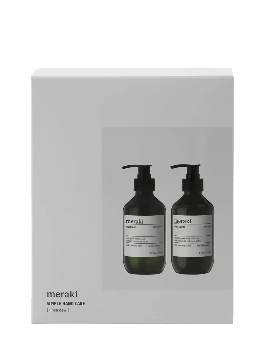 meraki - Gift box, Linen Dew, Simple Hand Care, 275|275 ml|ml - giftset - white - 1