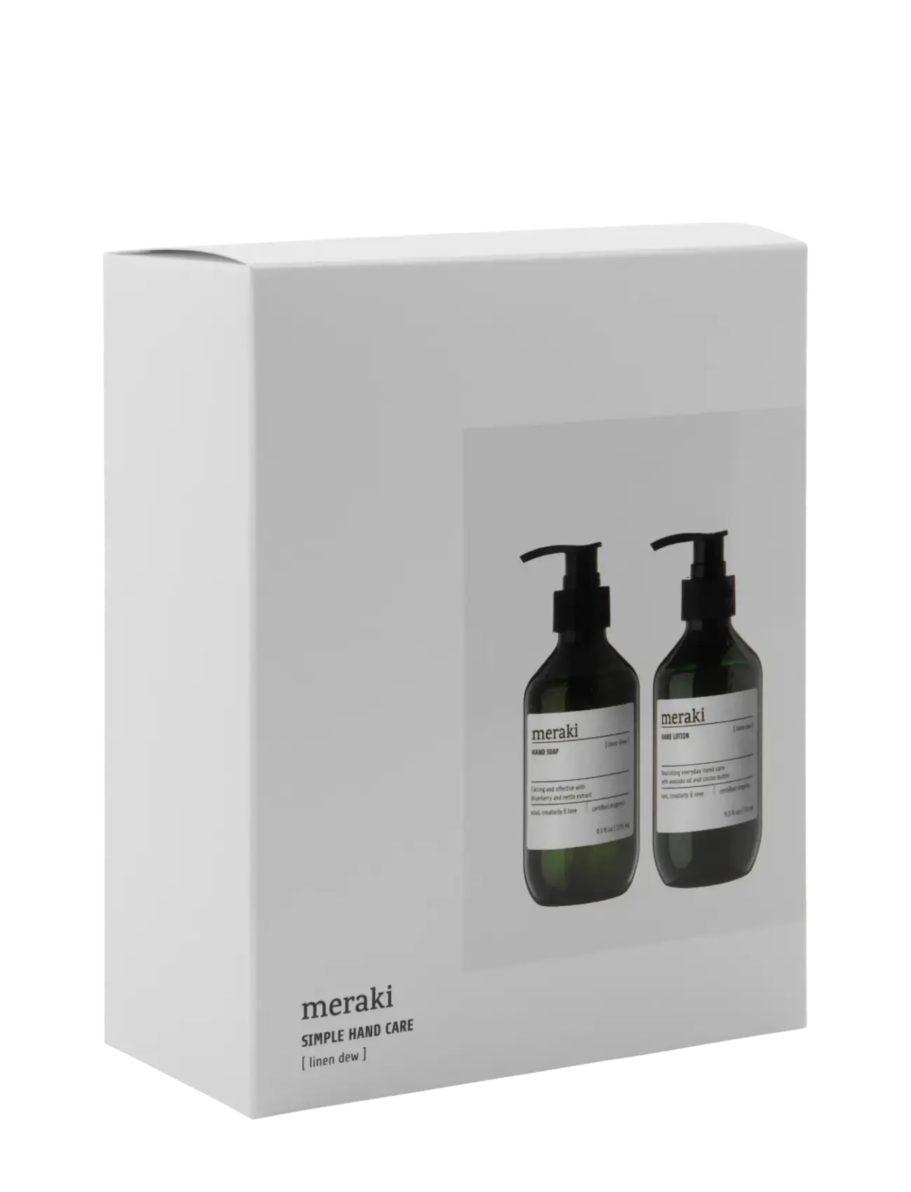 meraki - Gift box, Linen Dew, Simple Hand Care, 275|275 ml|ml - white - 2