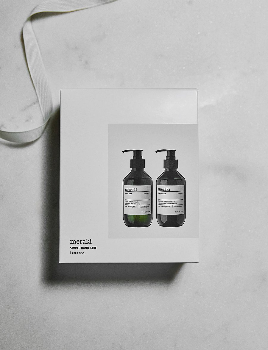 meraki - Gift box, Linen Dew, Simple Hand Care, 275|275 ml|ml - giftset - white - 0