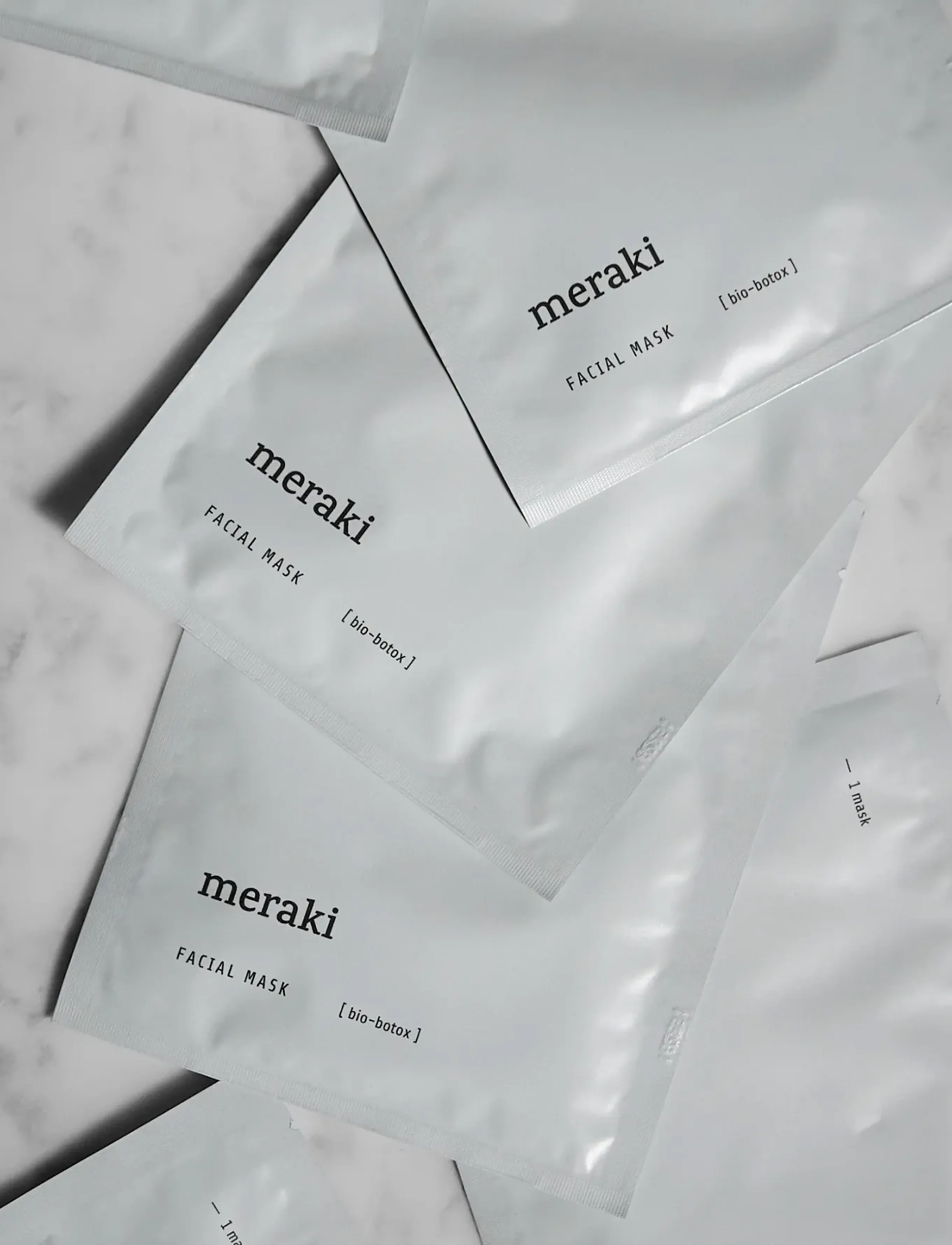 meraki - Face mask, 2-pack Bio-Botox, 22|22 - white - 0
