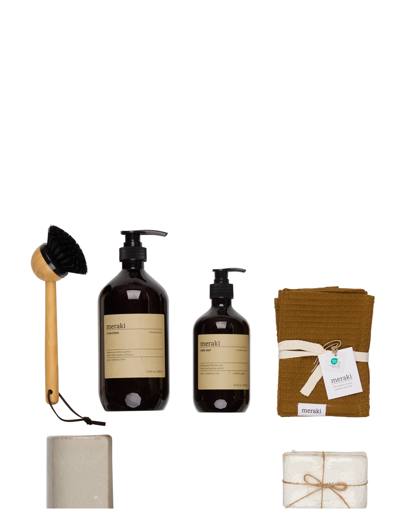 meraki - Gift box, Kitchen Essentials - diskmedel - white - 2