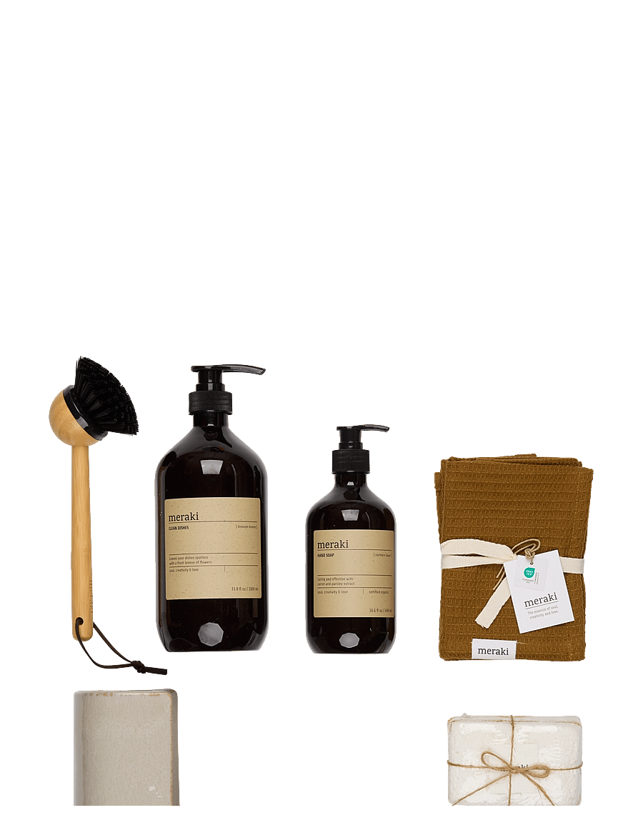 meraki - Gift box, Kitchen Essentials - skysti rankų muilai - white - 2