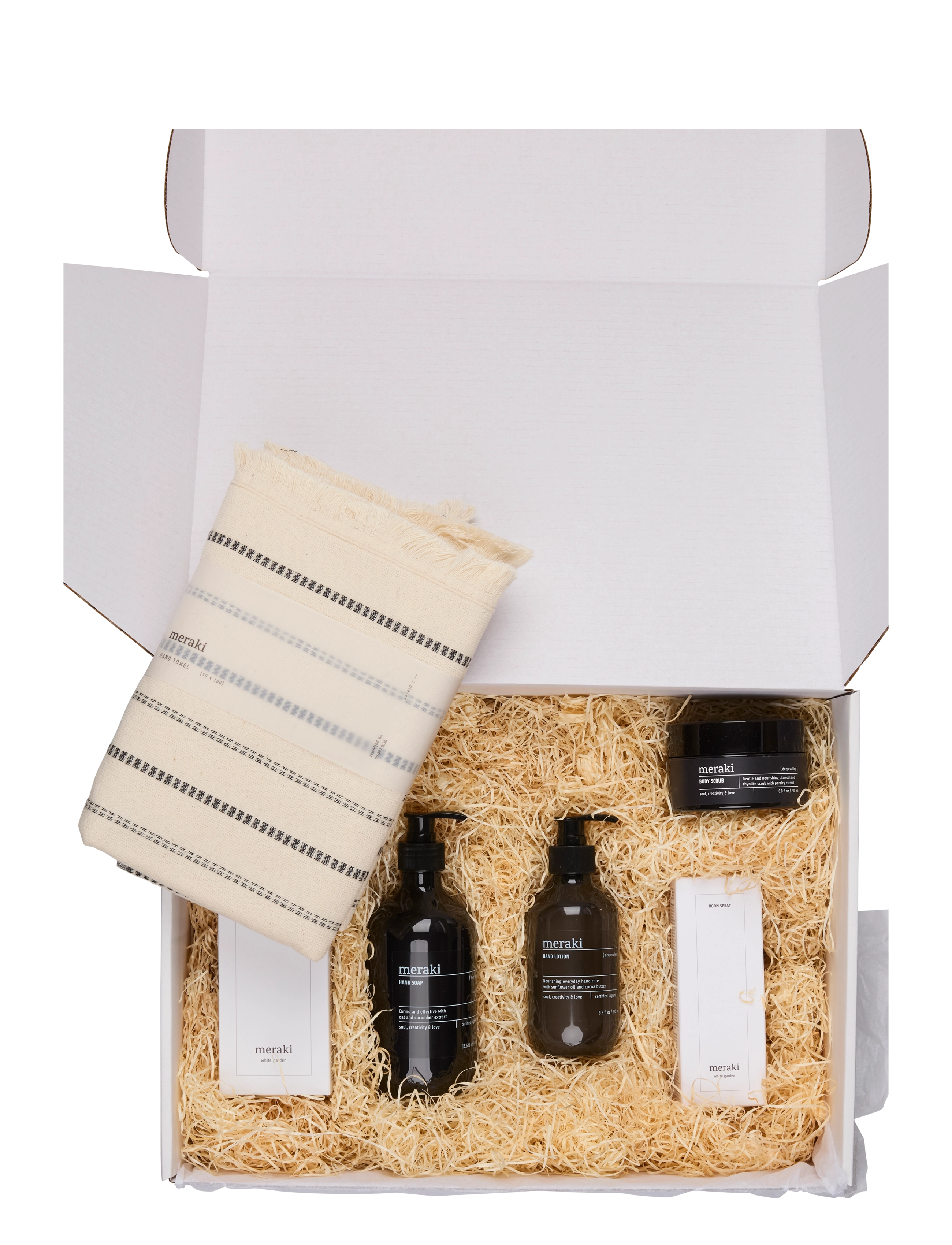 meraki Gift Box, Deep Valley & White Garden, Bath & Body Sæt, Hvid, Str: ONE SIZE
