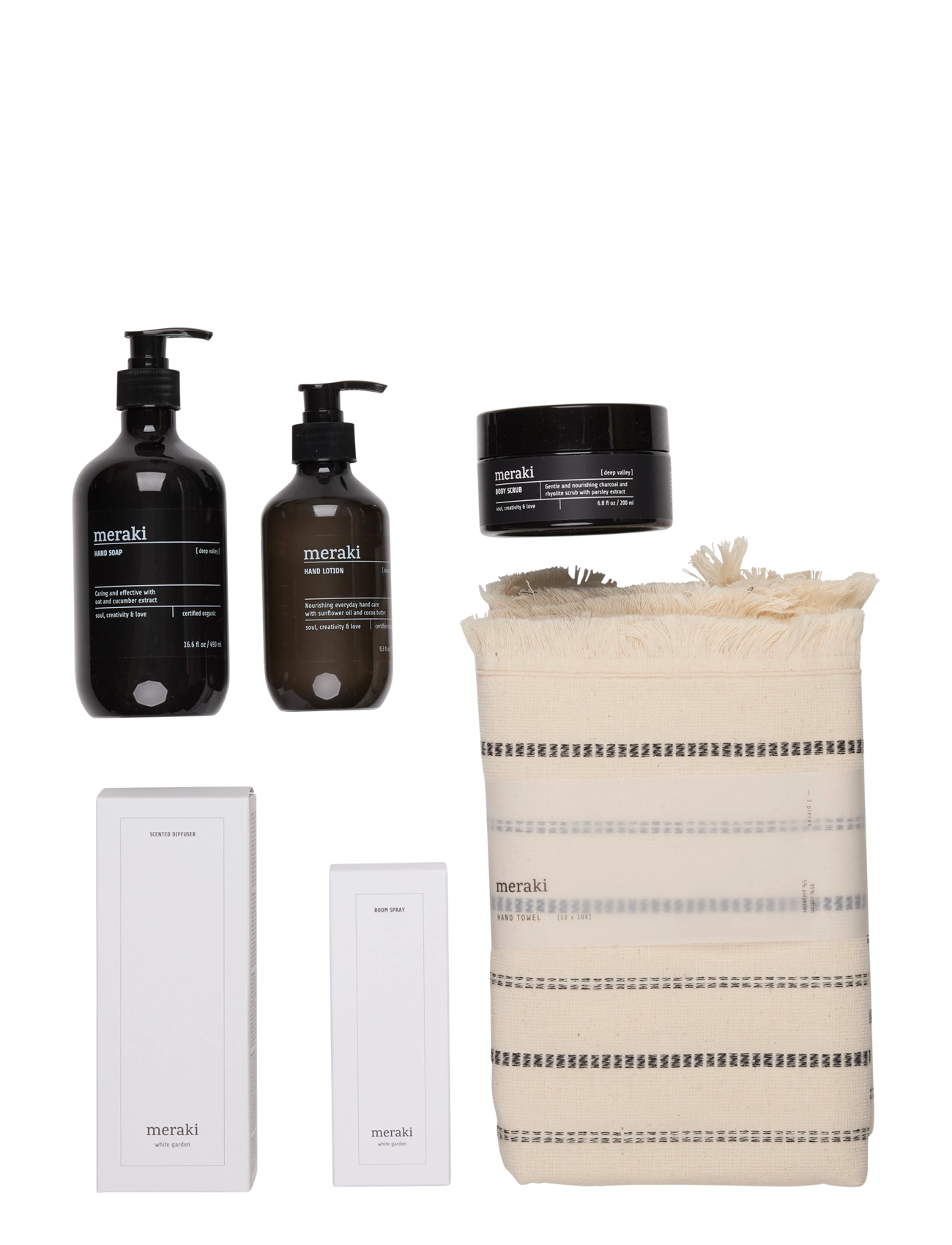Meraki Gift Box, Deep Valley & White Garden kroppsvårdsset dam – bild 3