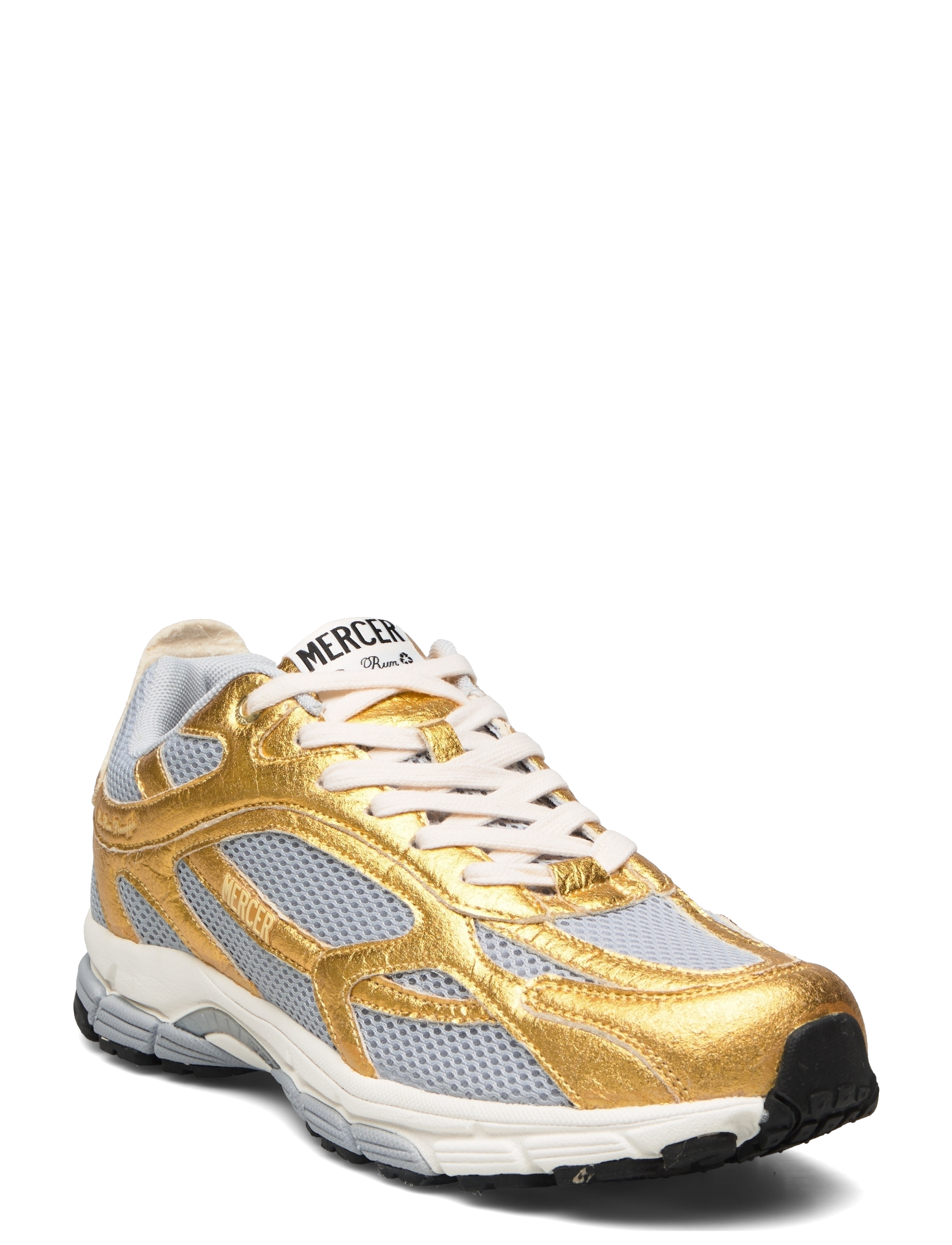 Mercer Amsterdam The Re-Run Pineapple, 44, Gold, Sneakers > Sneakers Med Lav Top, Dame
