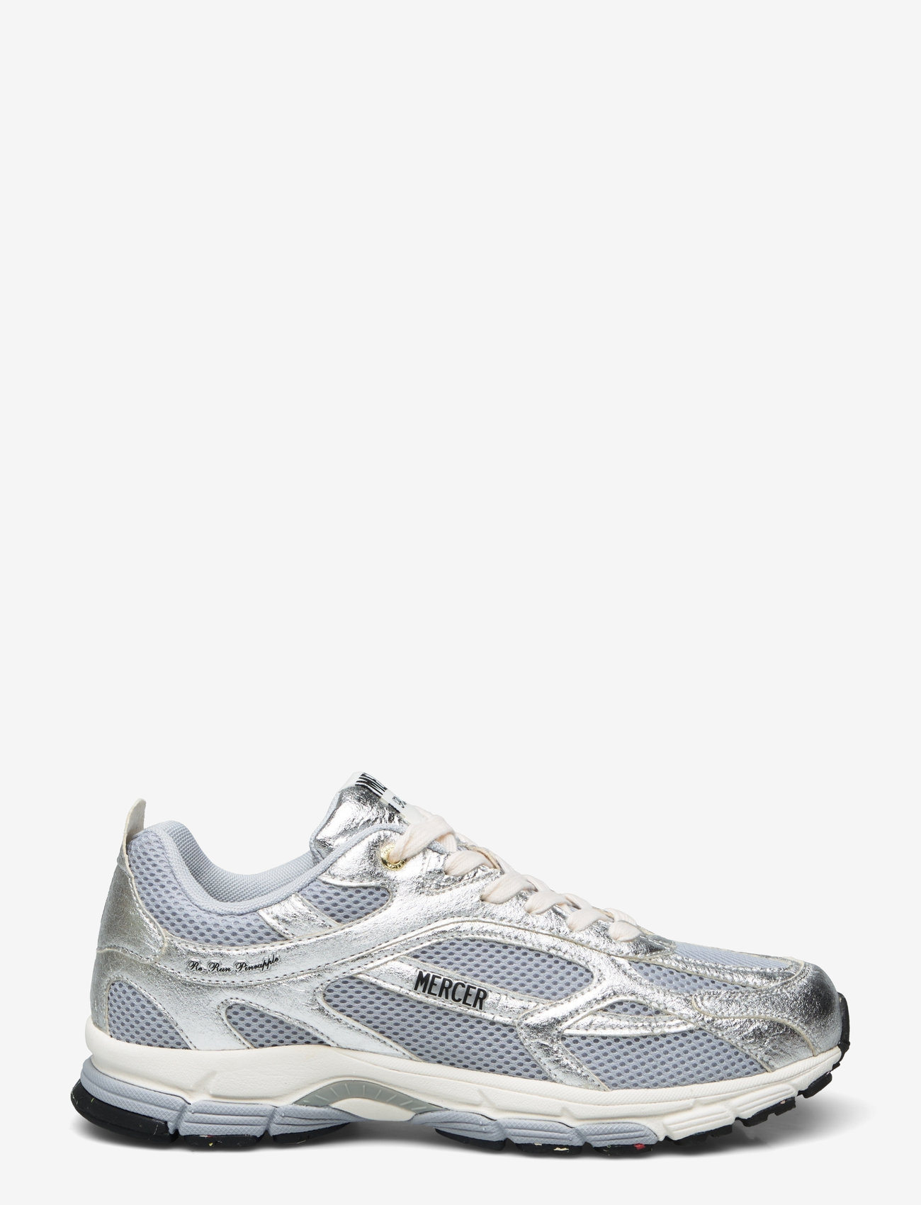 Mercer Amsterdam - The Re-Run Pineapple - lave sneakers - silver - 1