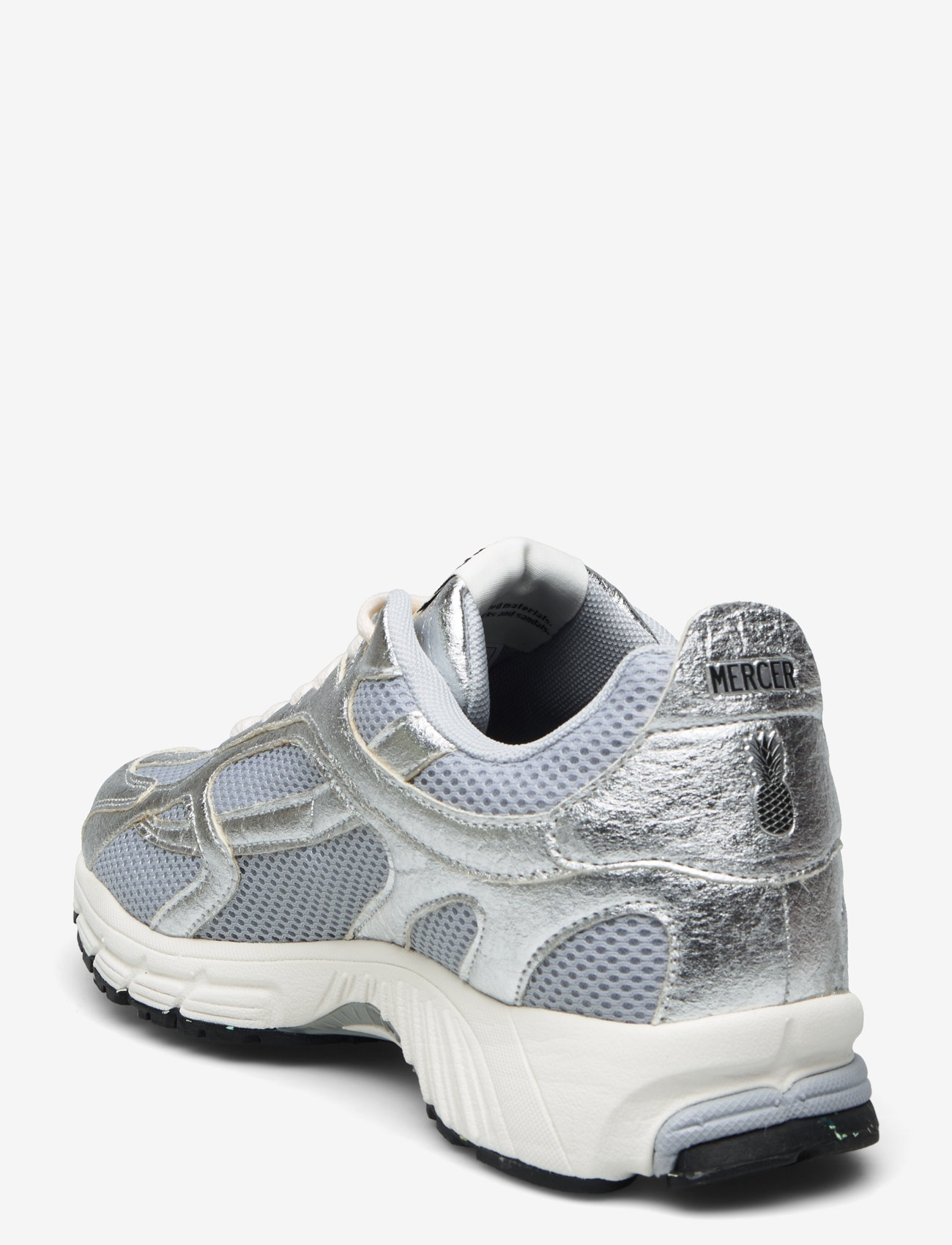 Mercer Amsterdam - The Re-Run Pineapple - lave sneakers - silver - 2