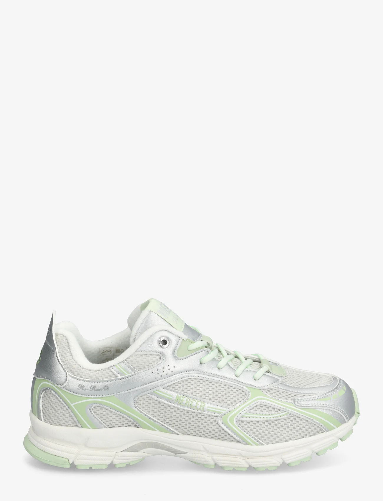 Mercer Amsterdam - The Re-Run Speed - low tops - green/silver - 1