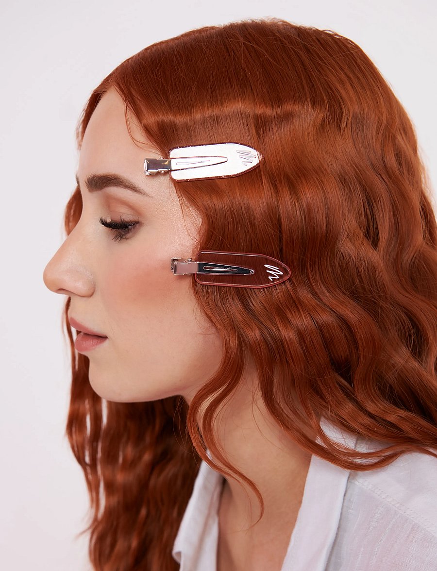 Mermade Hair - No Crease Clip - juukseklambrid - pink - 2