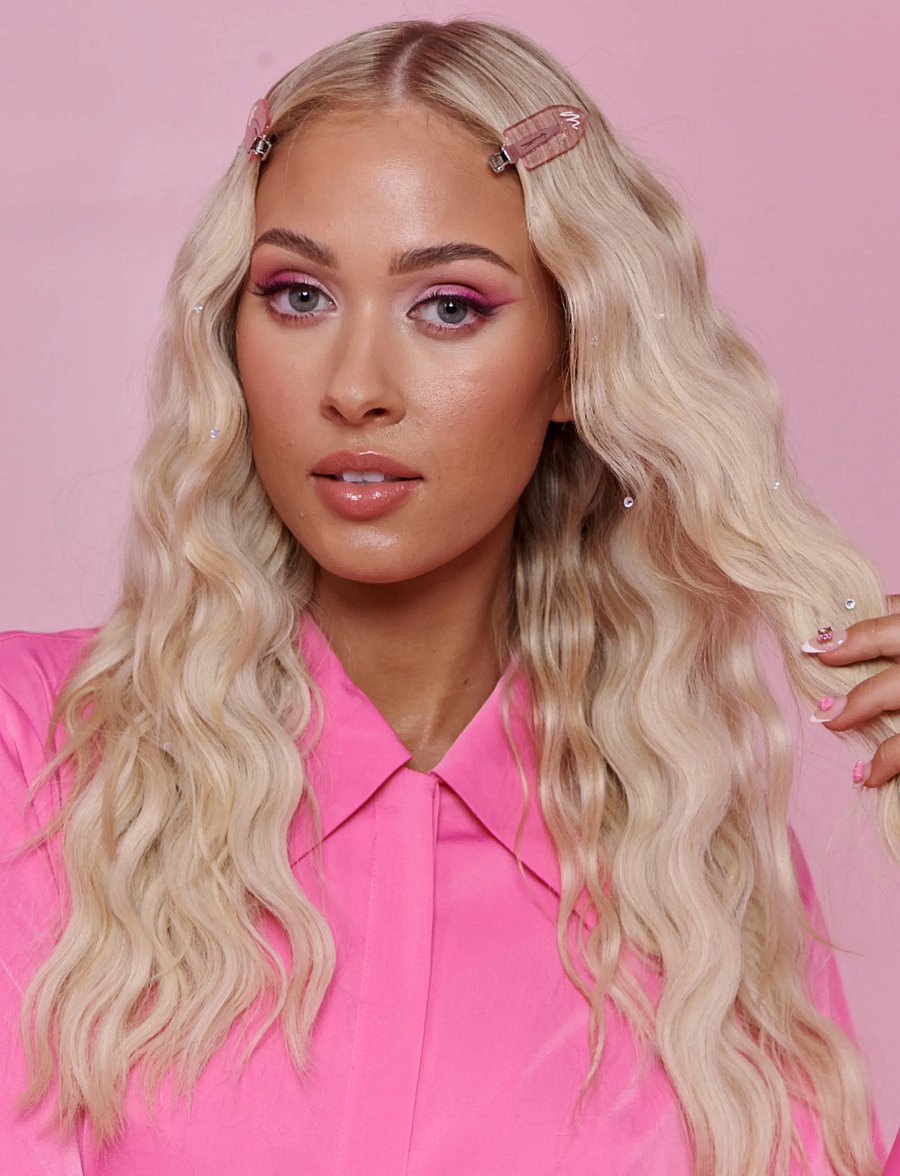Mermade Hair - No Crease Clip - juukseklambrid - pink - 4