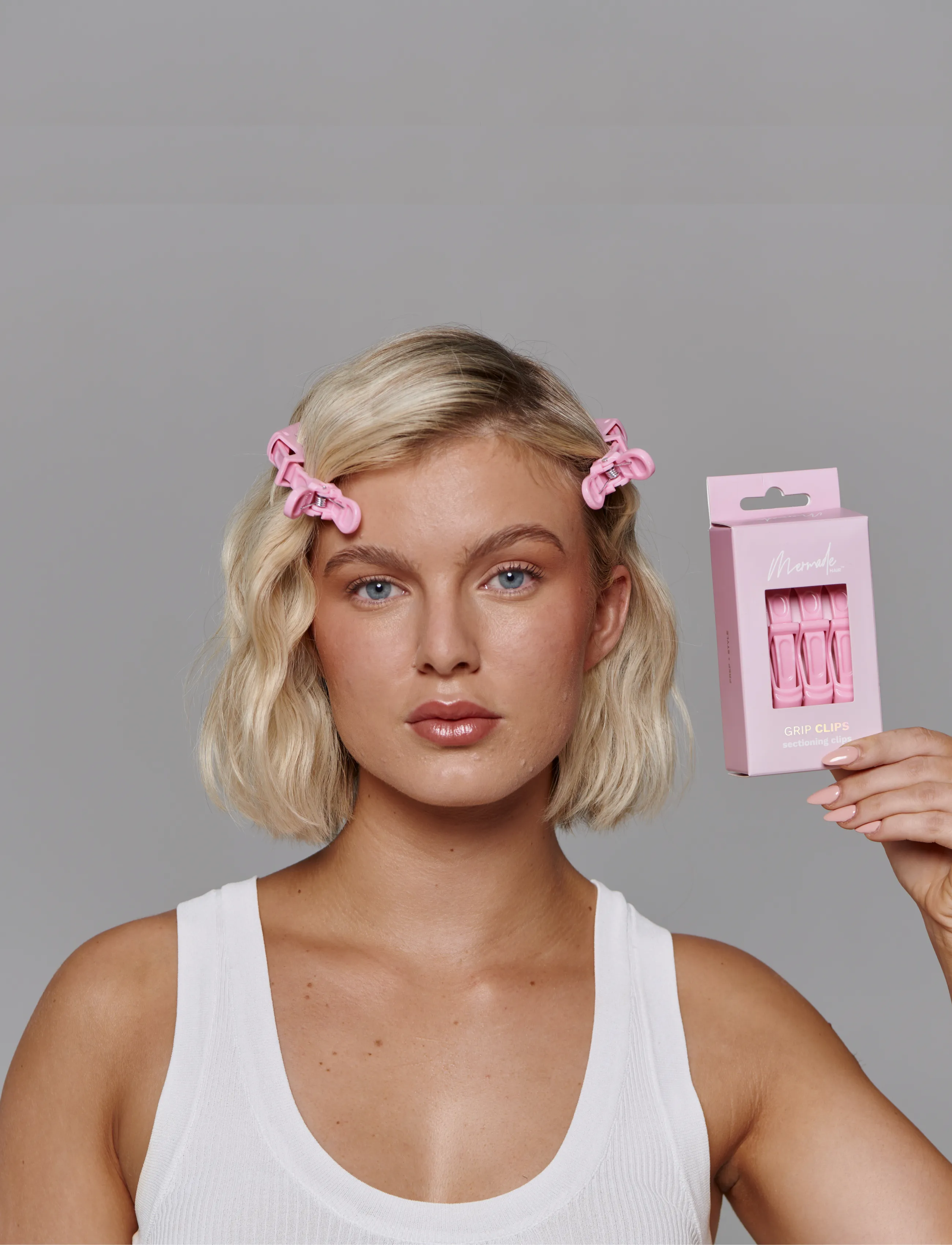 Mermade Hair - Grip Clips - pink - 3