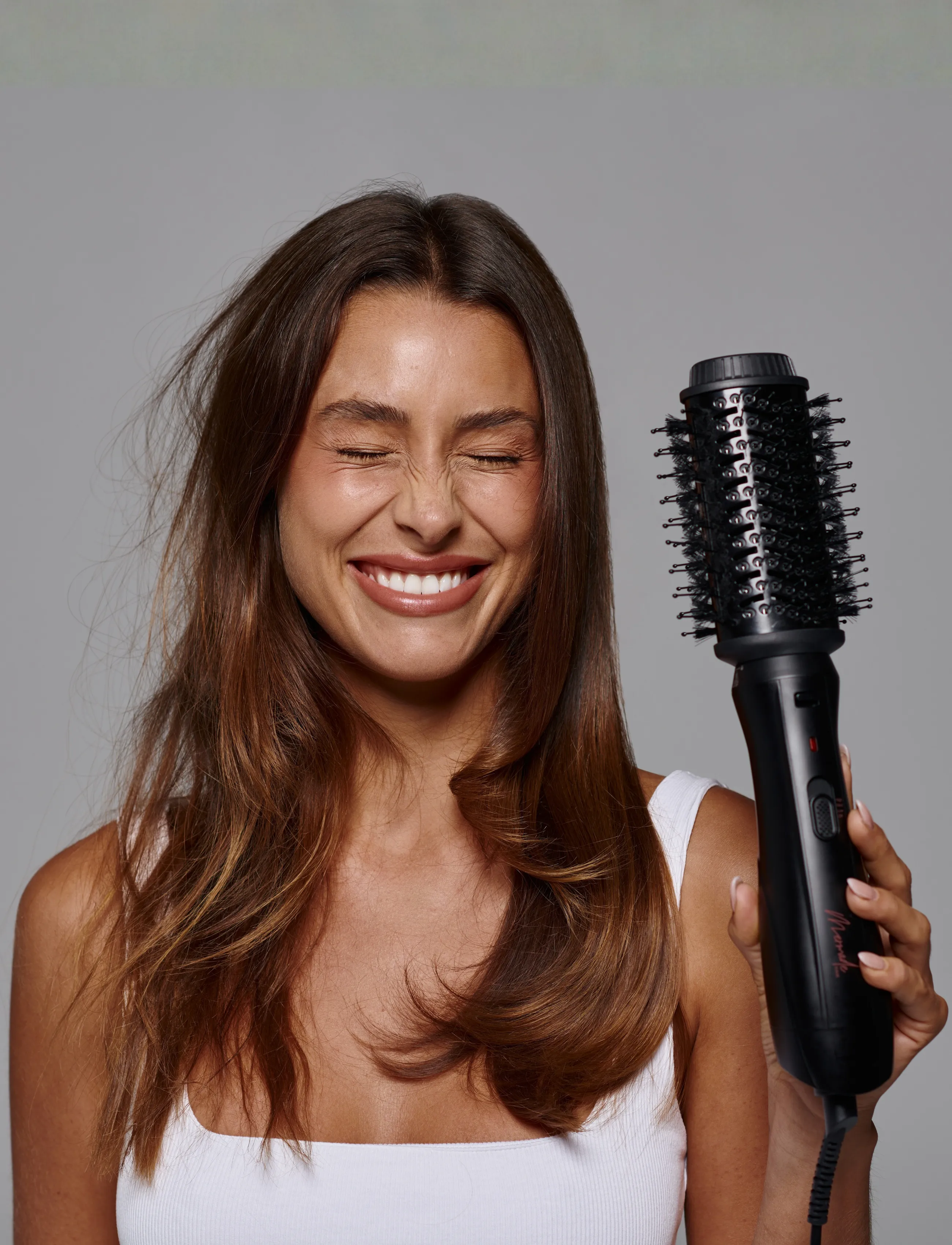 Mermade Hair - BLOW DRY BRUSH BLACK - black - 4