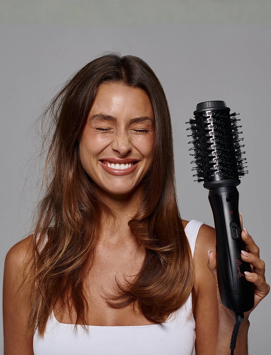 Mermade Hair - BLOW DRY BRUSH BLACK - black - 4