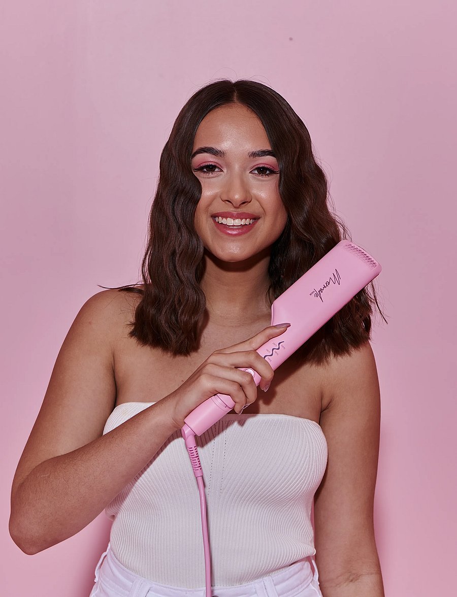 Mermade Hair - DOUBLE WAVER EU- PINK - pink - 0