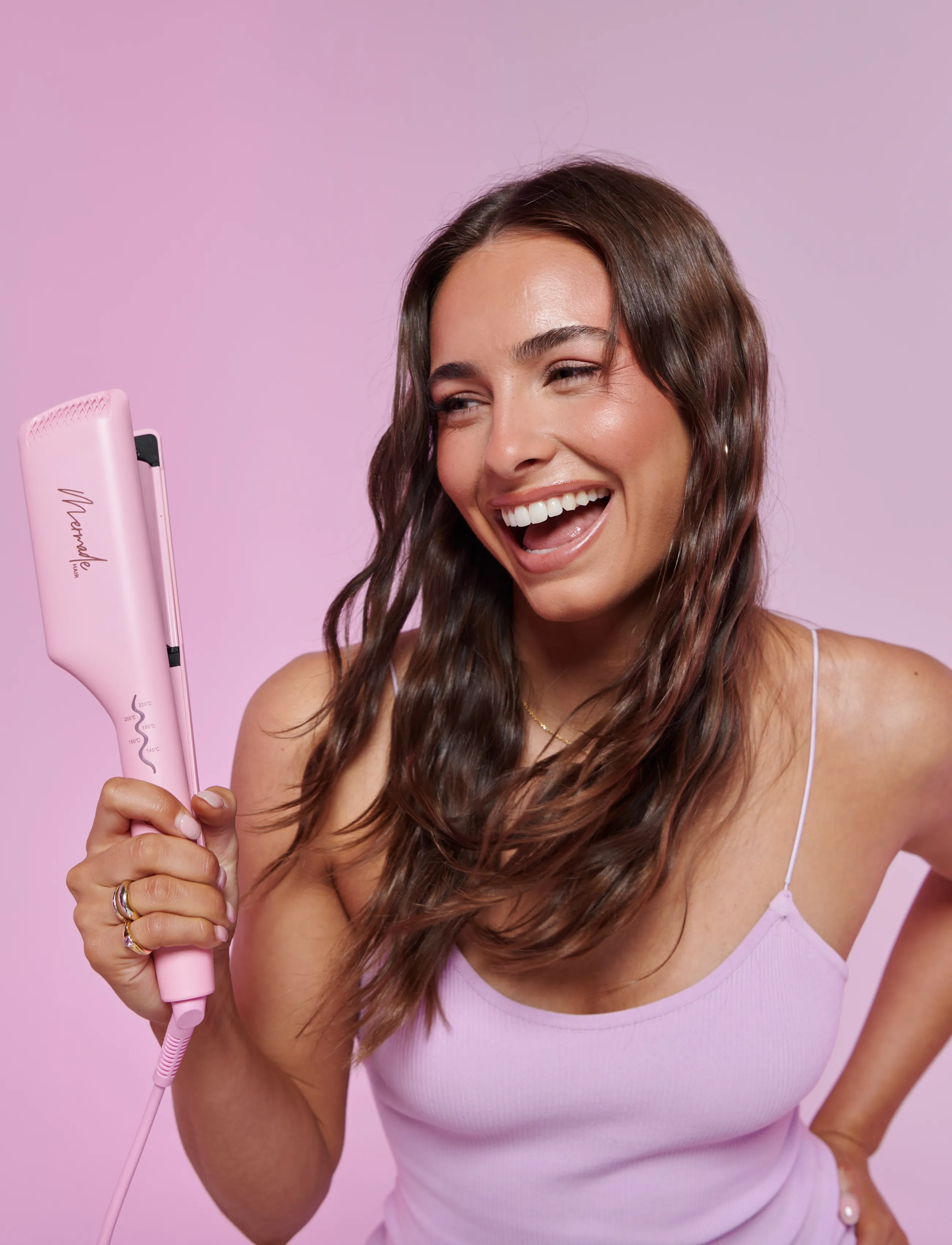 Mermade Hair - DOUBLE WAVER EU- PINK - pink - 2