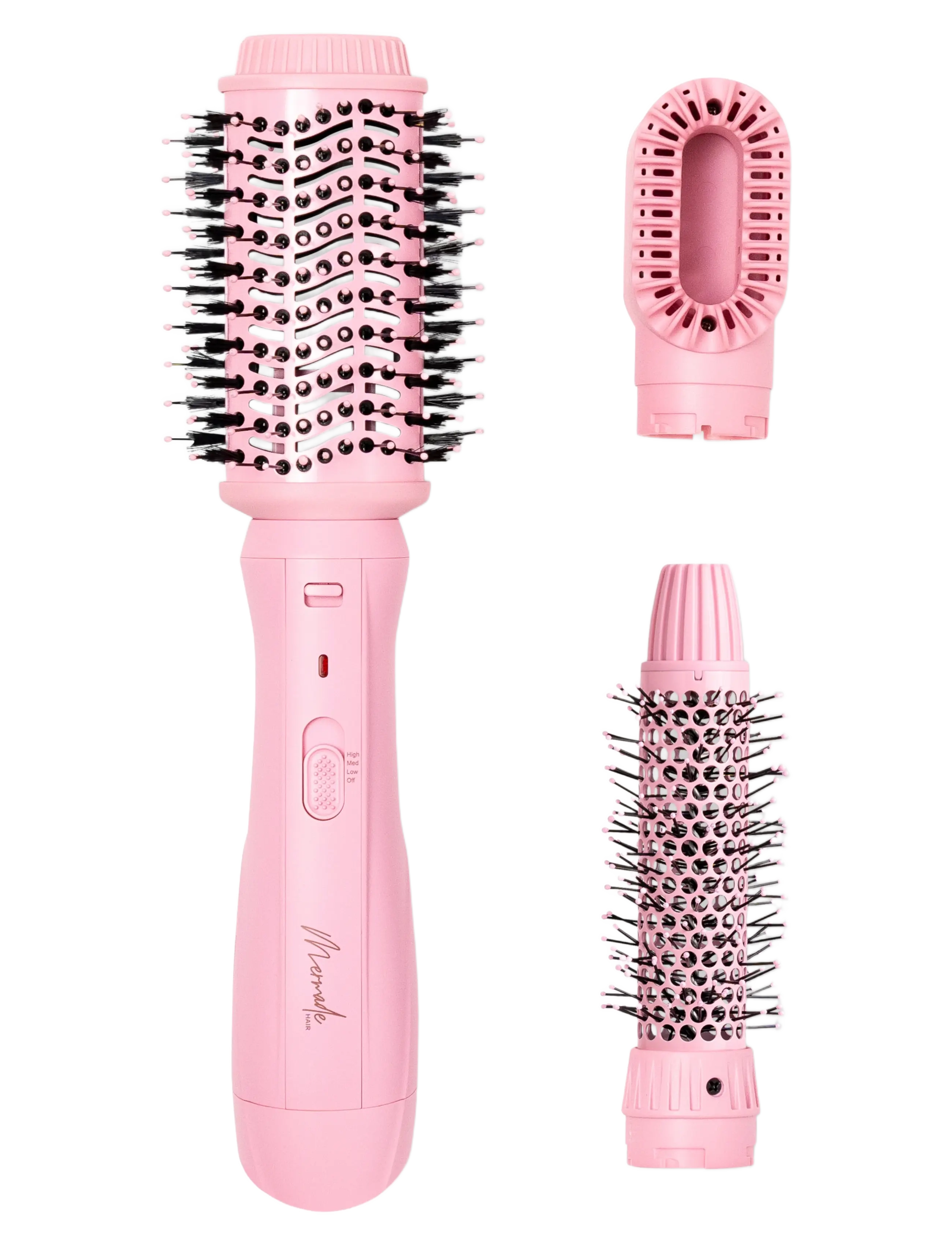Mermade Hair The Interchangable Blow Dry Brush, Varmebørste, Pink, Str: ONE SIZE